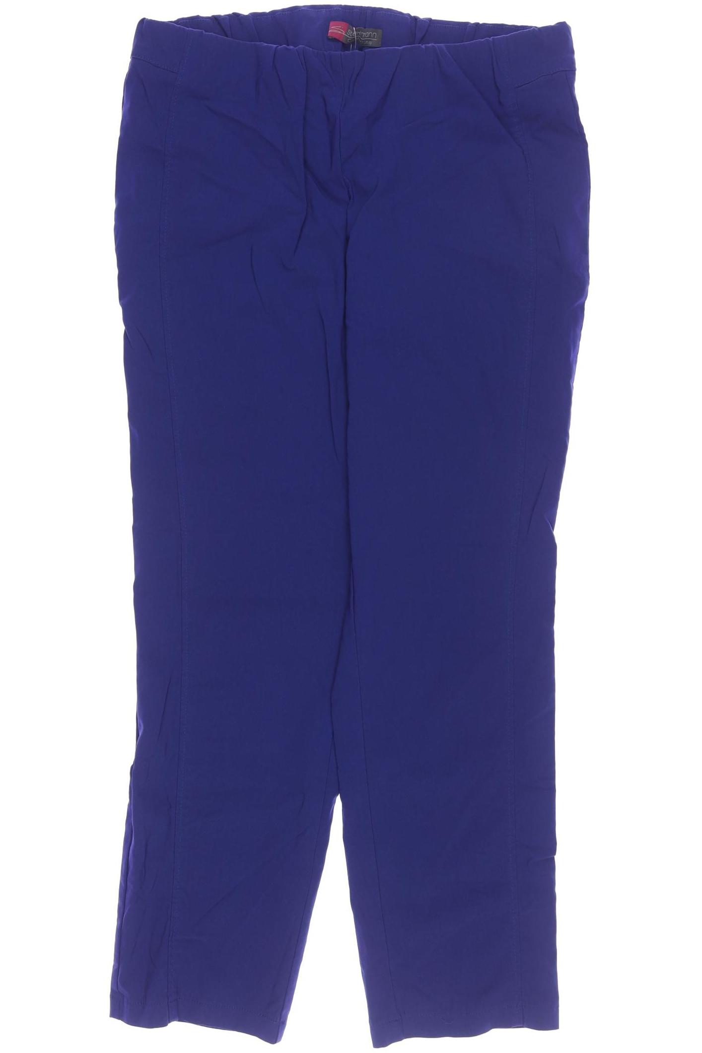 

stehmann Damen Stoffhose, blau, Gr. 16