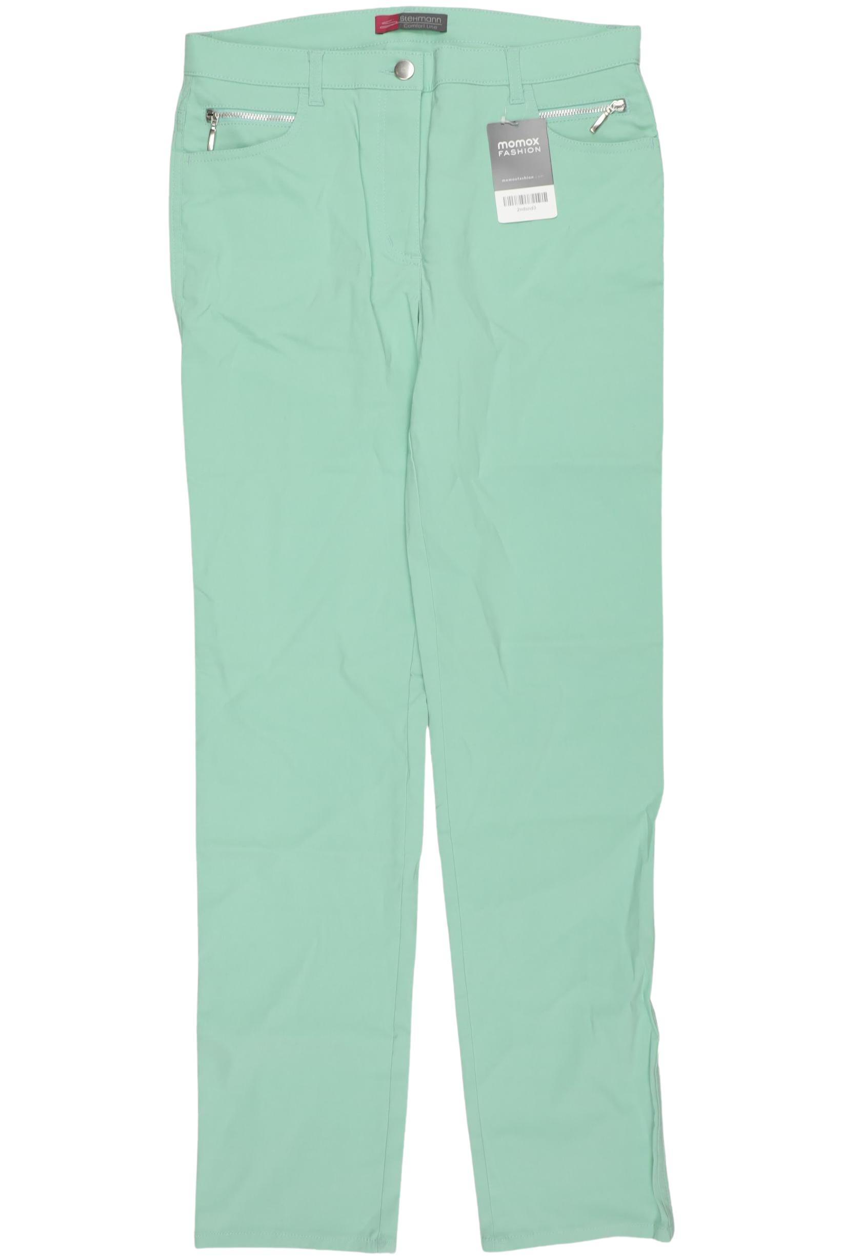 

stehmann Damen Stoffhose, türkis, Gr. 38