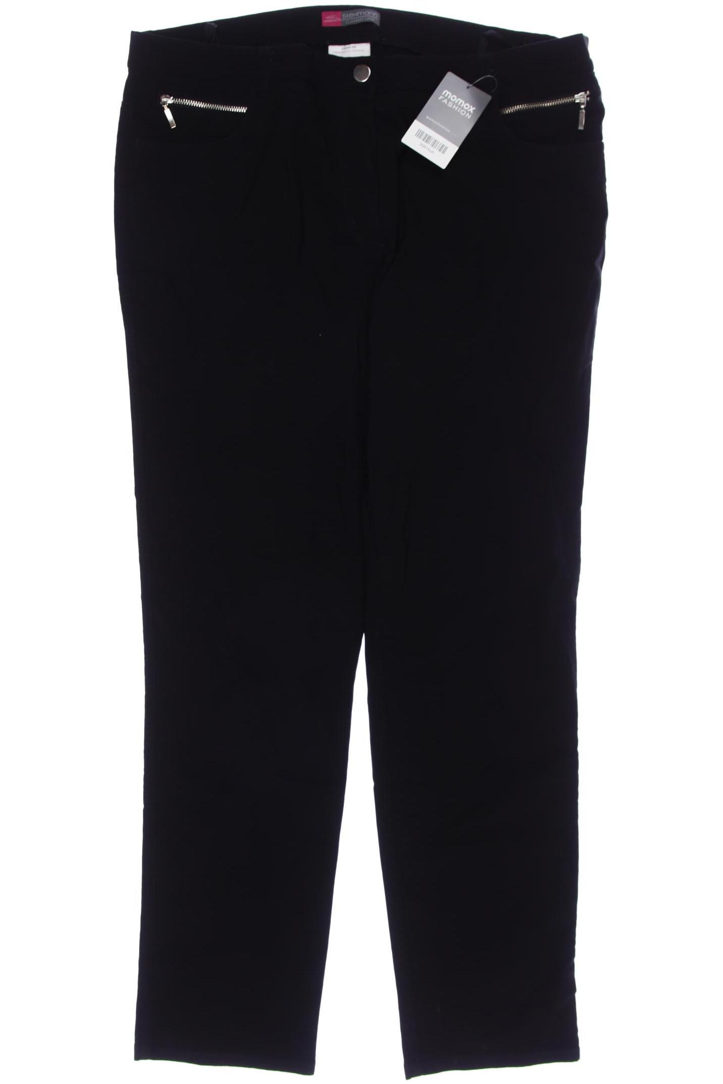 

stehmann Damen Stoffhose, schwarz, Gr. 46