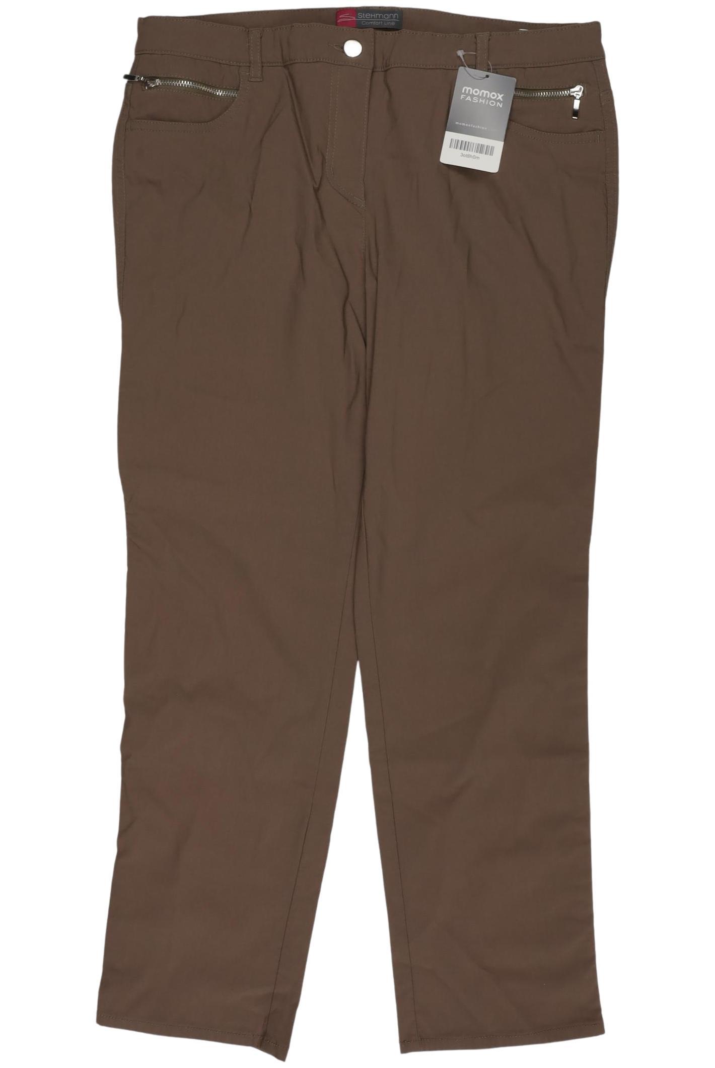 

stehmann Damen Stoffhose, braun, Gr. 31
