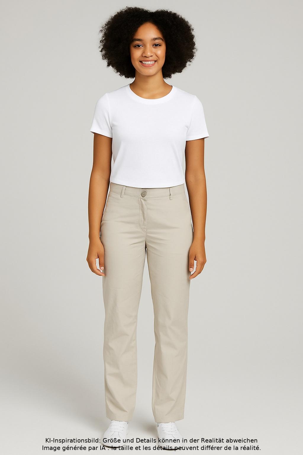 

stehmann Damen Stoffhose, beige, Gr. 40