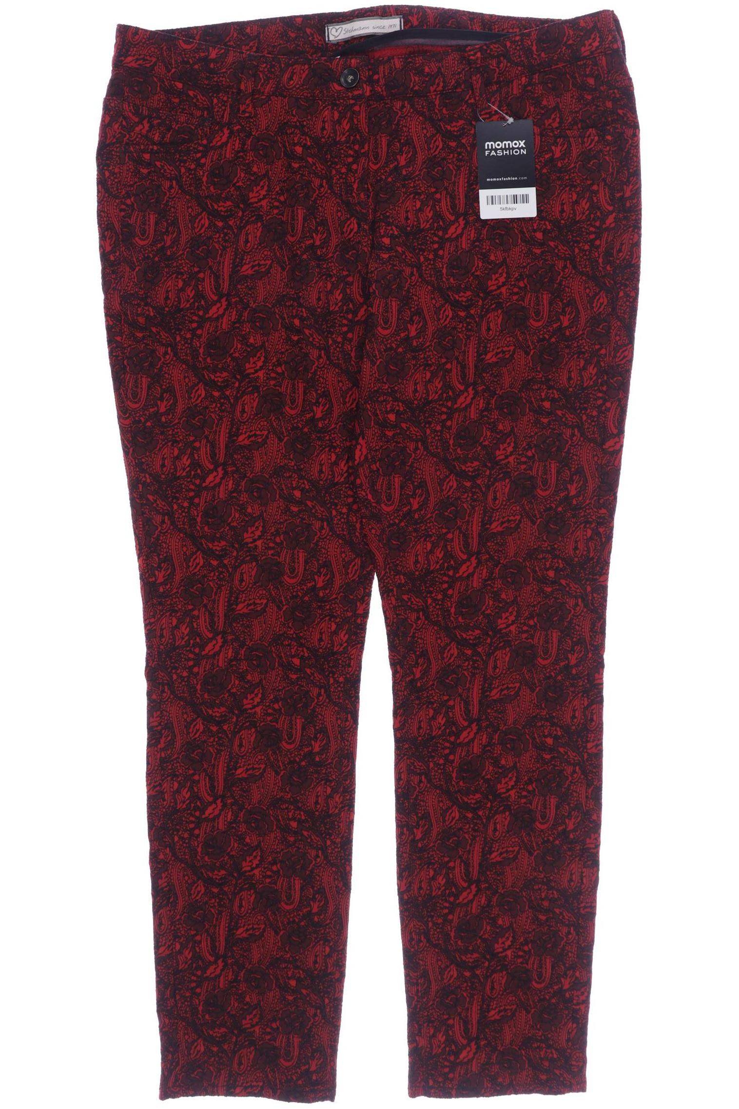 

stehmann Damen Stoffhose, rot, Gr. 34