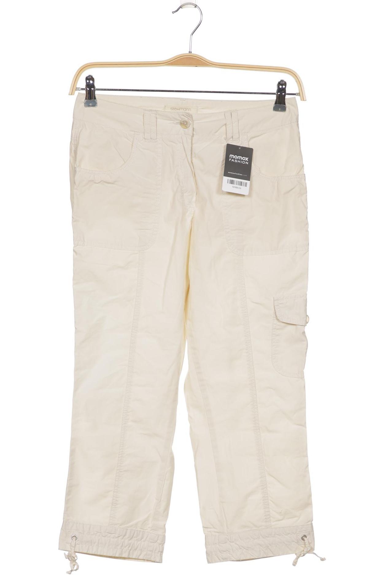 

stehmann Damen Stoffhose, cremeweiß, Gr. 30