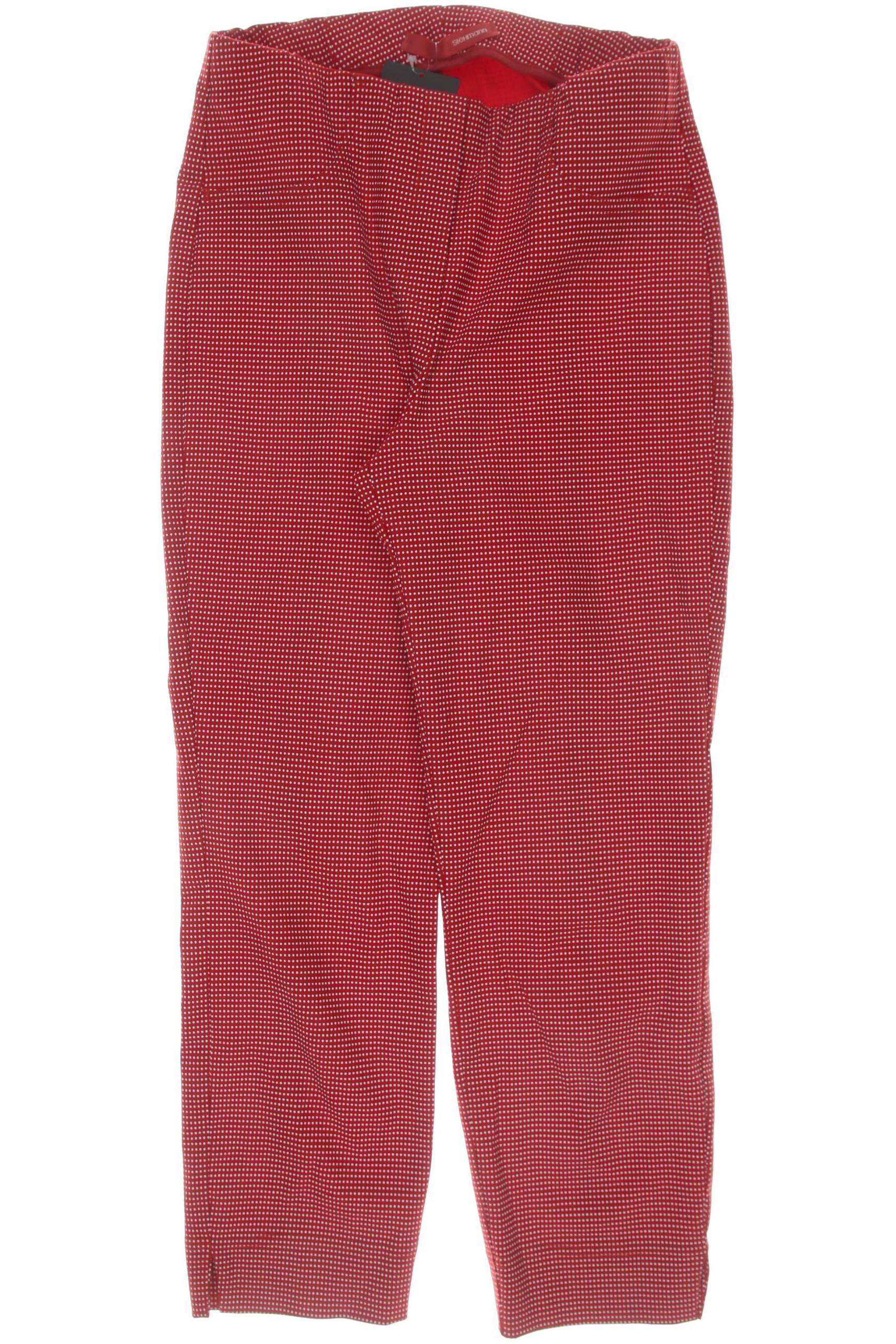 

stehmann Damen Stoffhose, rot, Gr. 34