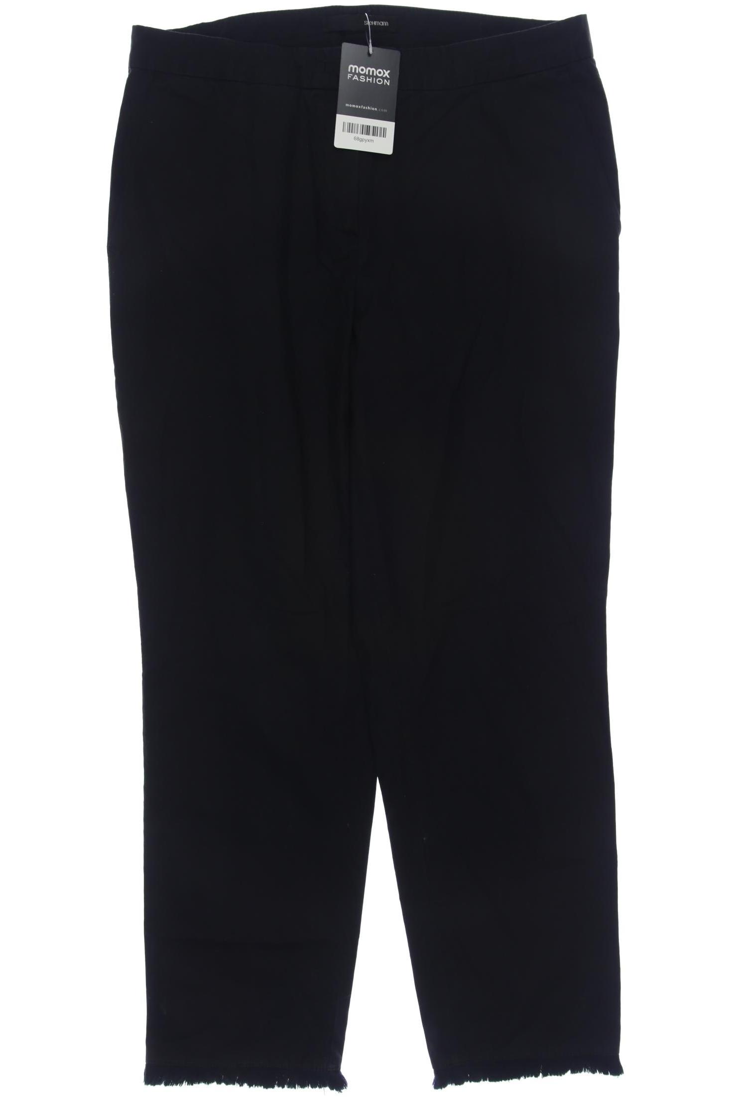 

stehmann Damen Stoffhose, schwarz, Gr. 38