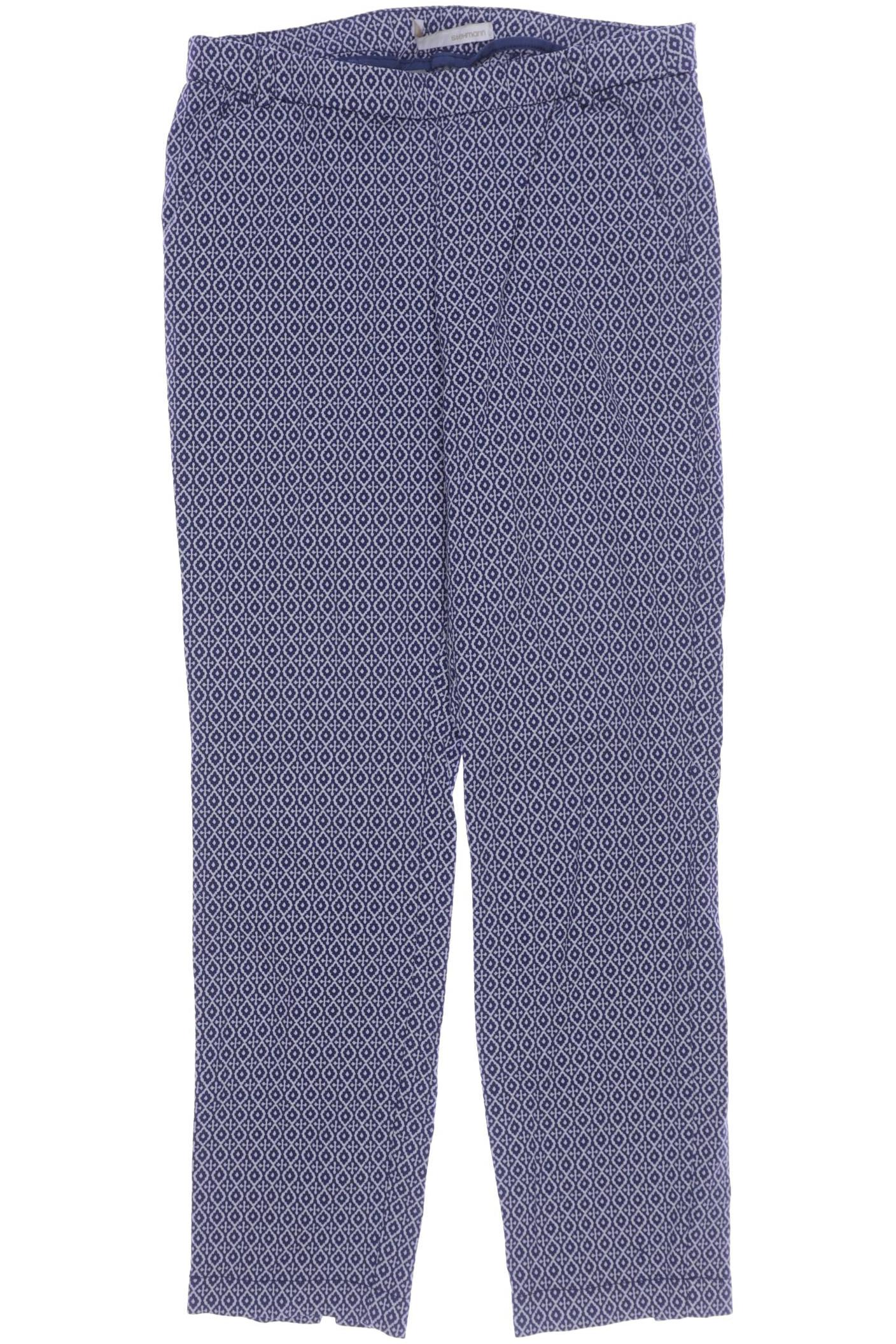 

stehmann Damen Stoffhose, blau, Gr. 36
