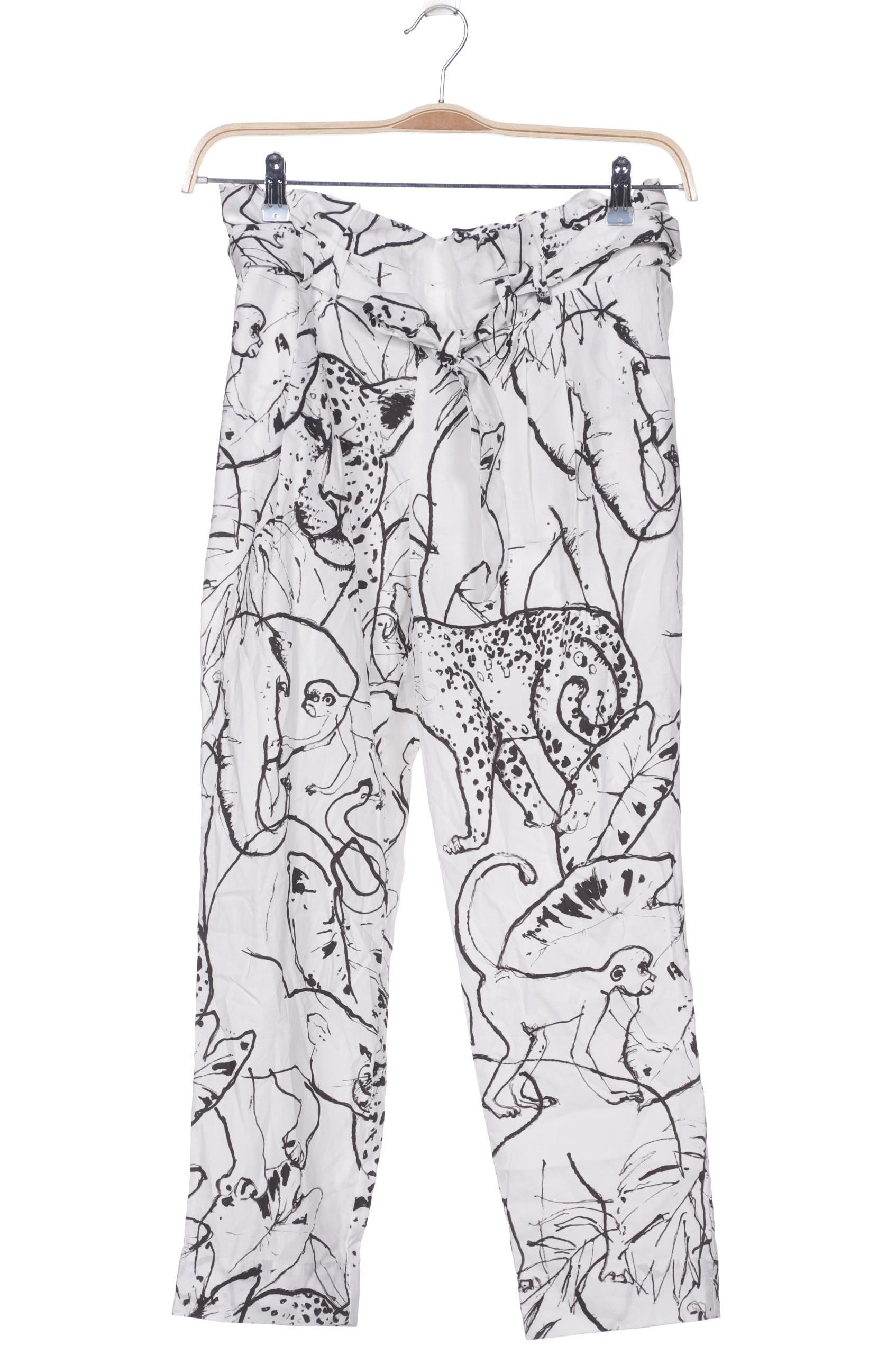 

stehmann Damen Stoffhose, weiß