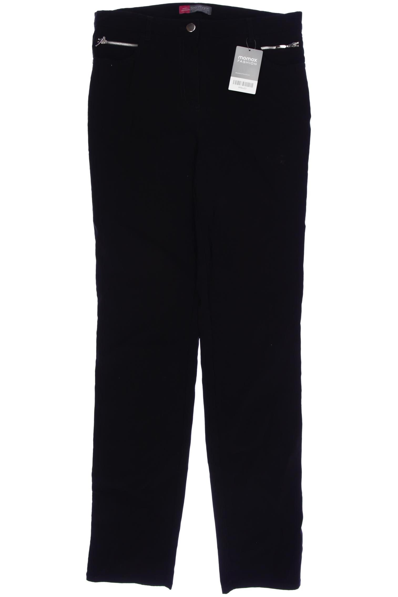 

stehmann Damen Stoffhose, schwarz, Gr. 80