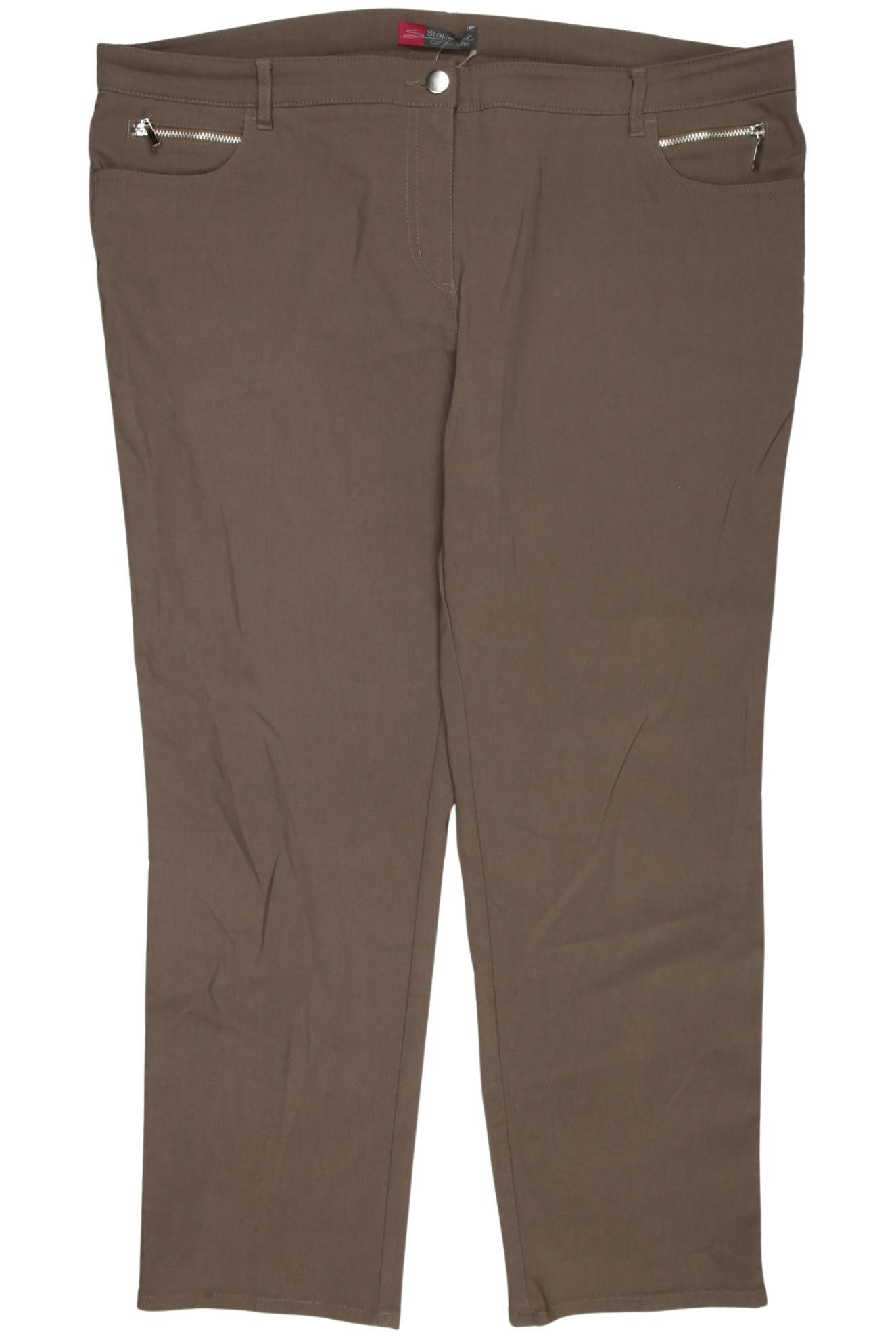 

stehmann Damen Stoffhose, braun, Gr. 22