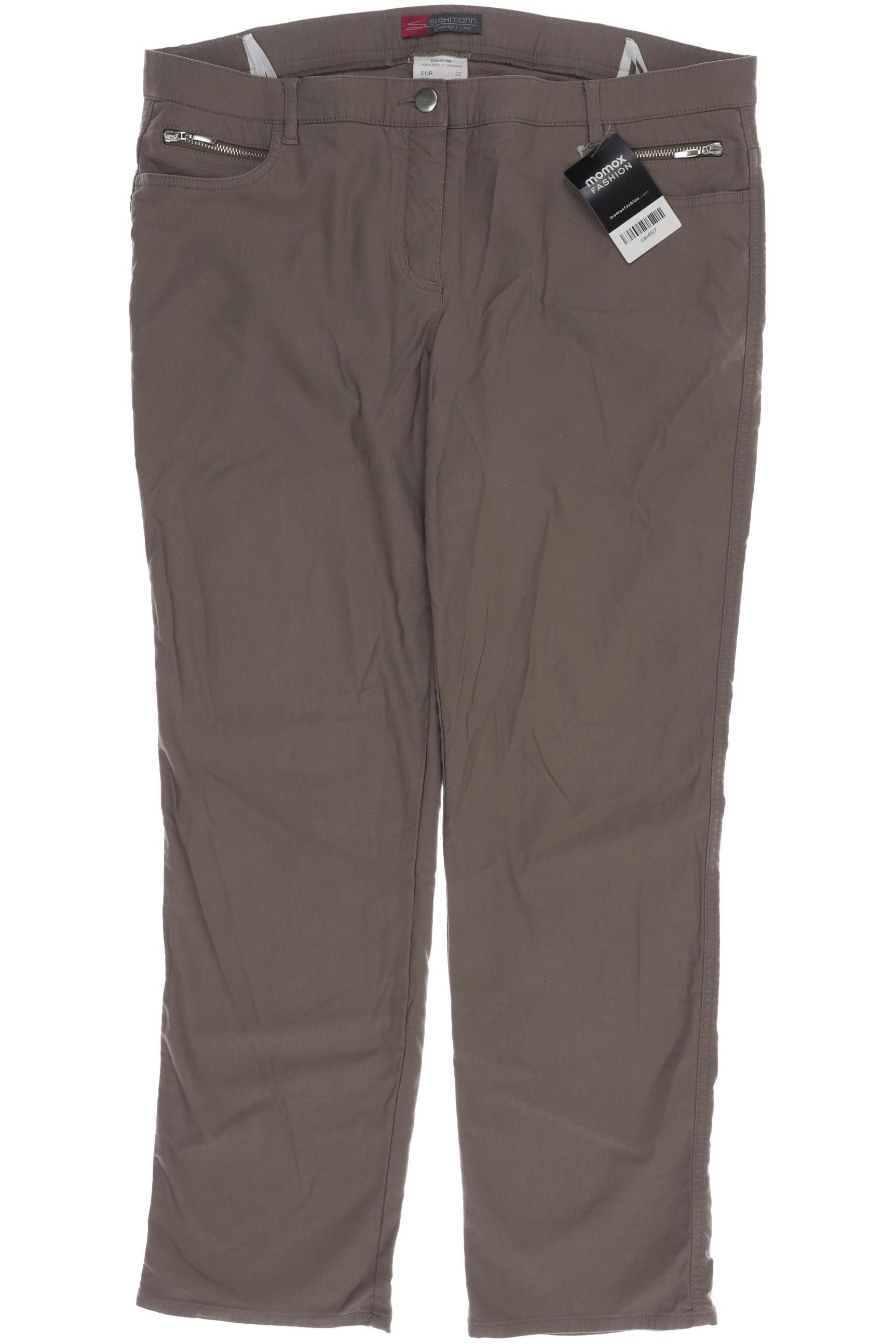 

stehmann Damen Stoffhose, braun, Gr. 22