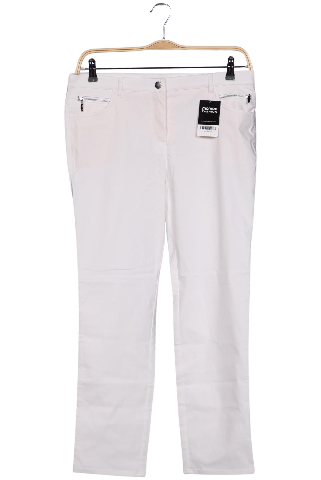 

stehmann Damen Stoffhose, weiß, Gr. 21