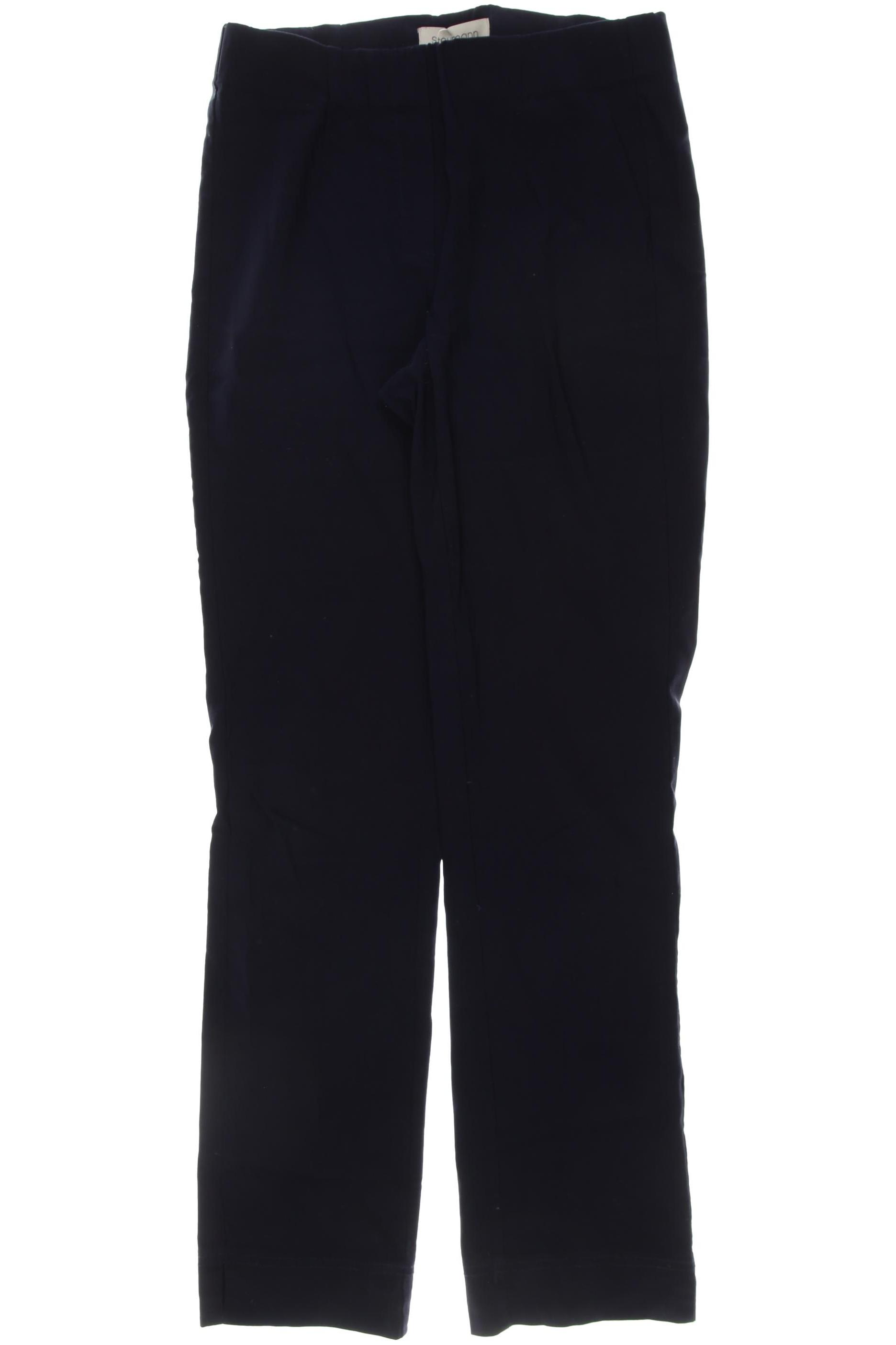 Thumbnail - stehmann Damen Stoffhose, blau, Gr. 26