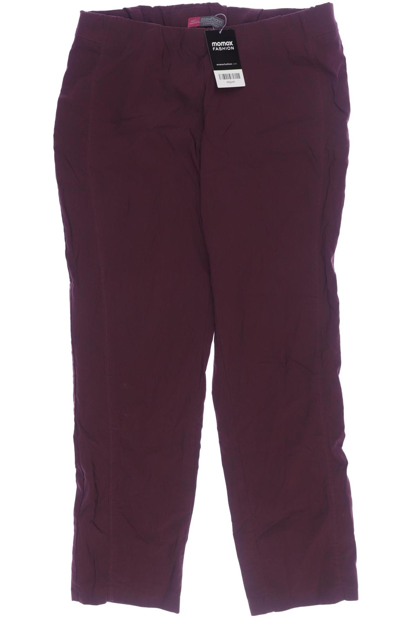 

stehmann Damen Stoffhose, bordeaux, Gr. 16