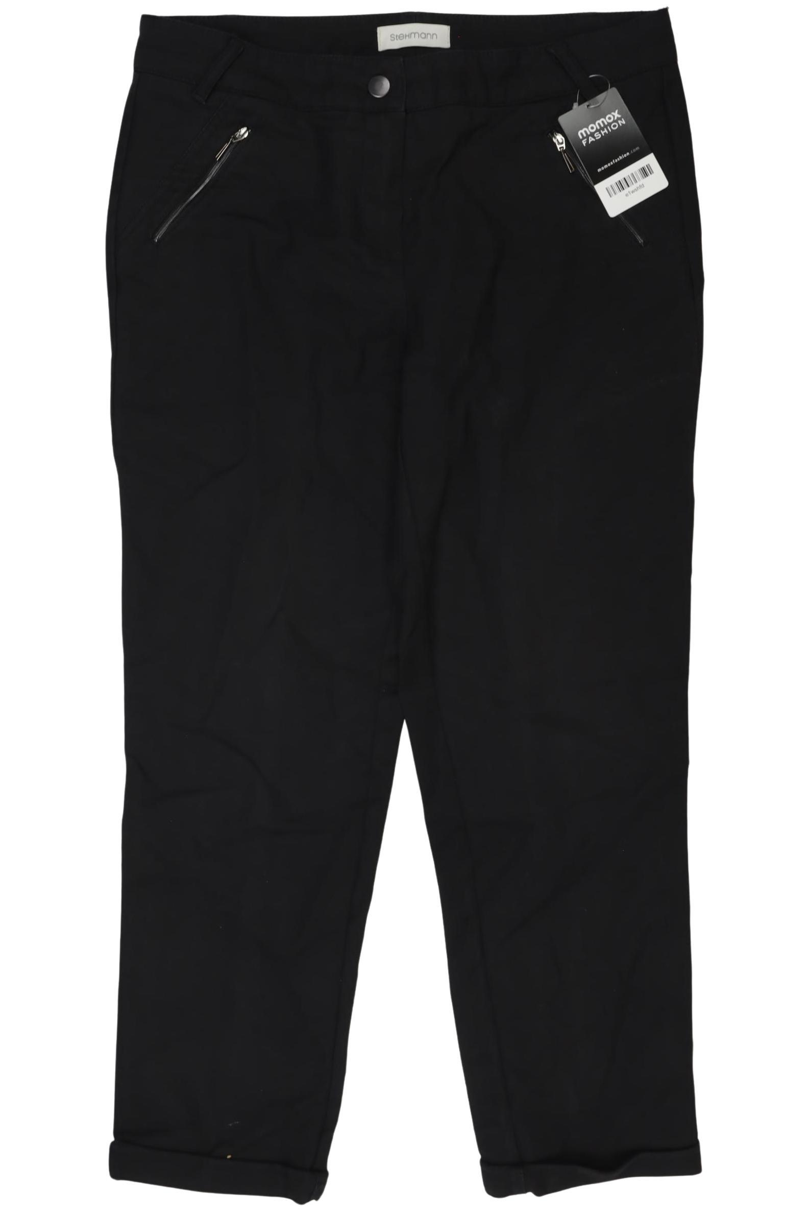 

stehmann Damen Stoffhose, schwarz, Gr. 19