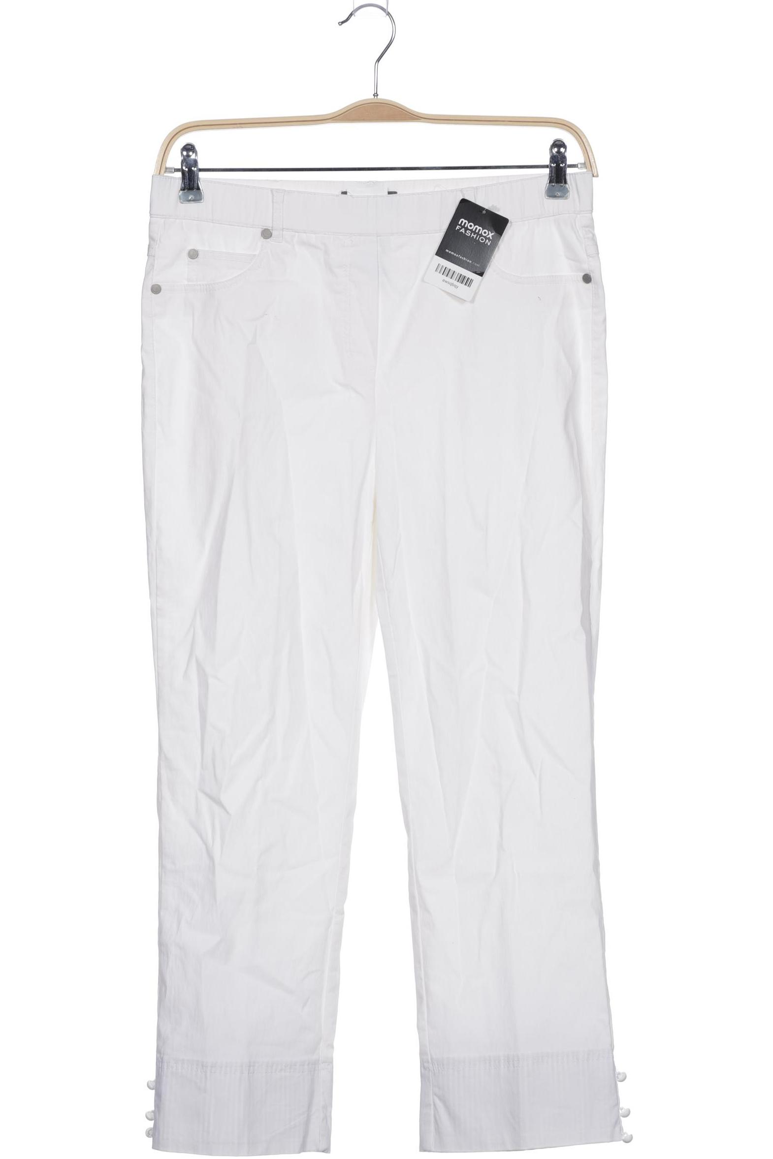 

stehmann Damen Stoffhose, weiß