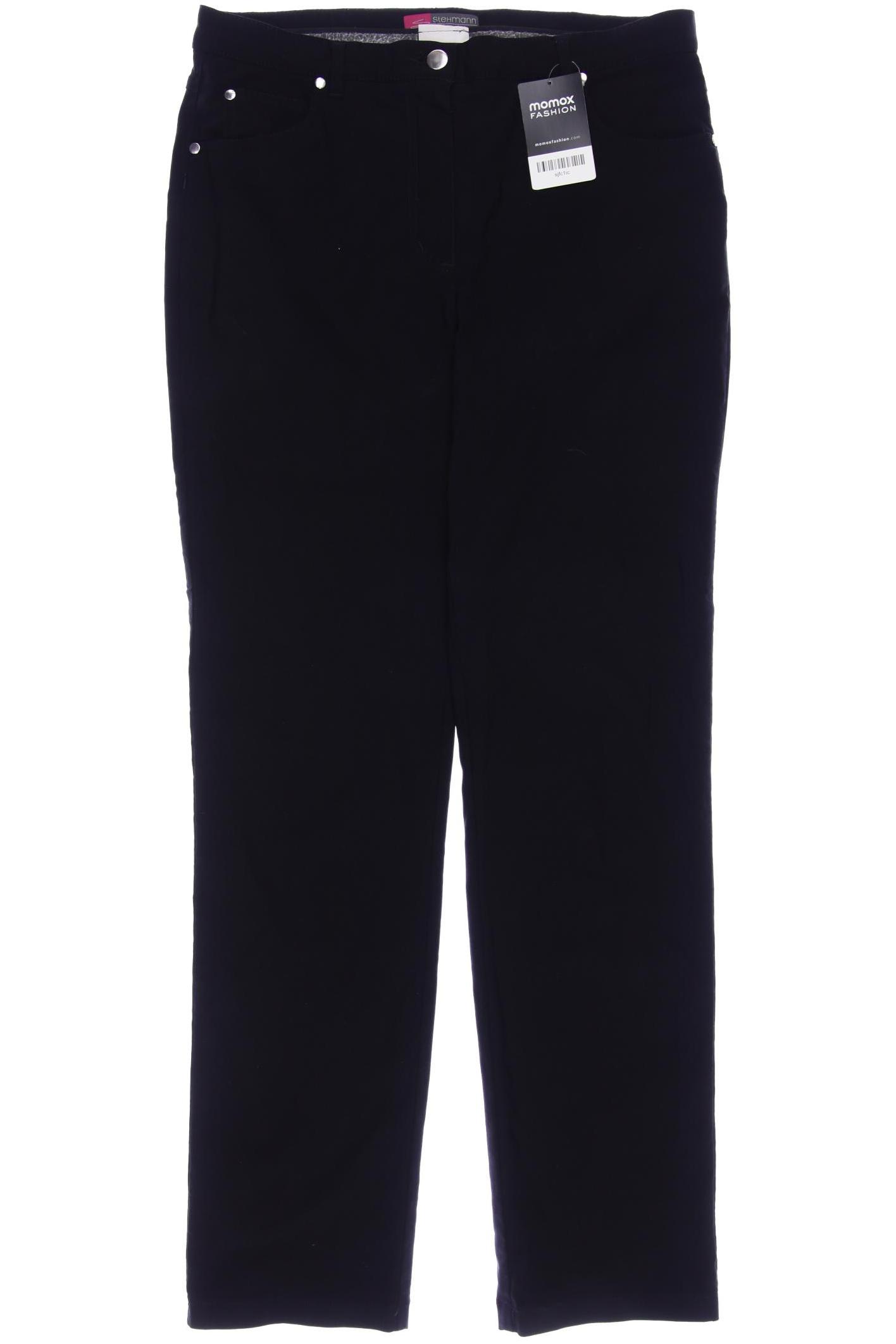 

stehmann Damen Stoffhose, schwarz, Gr. 30