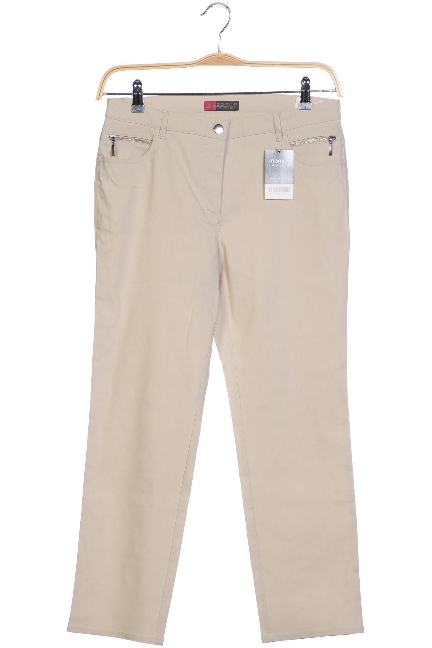 

stehmann Damen Stoffhose, beige, Gr. 16