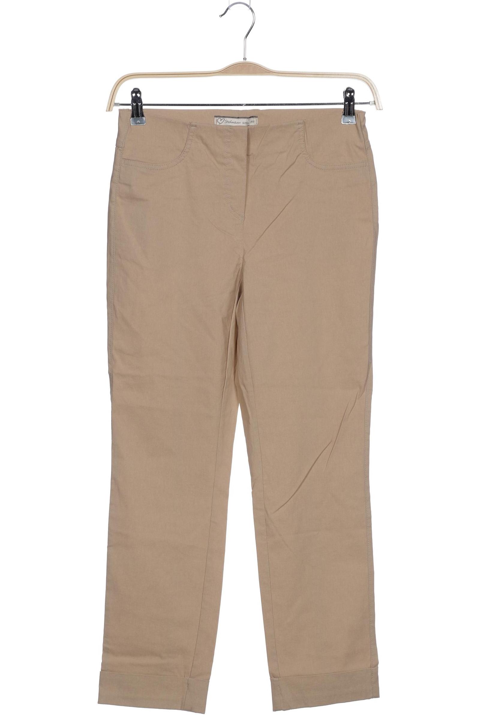 

stehmann Damen Stoffhose, beige, Gr. 38