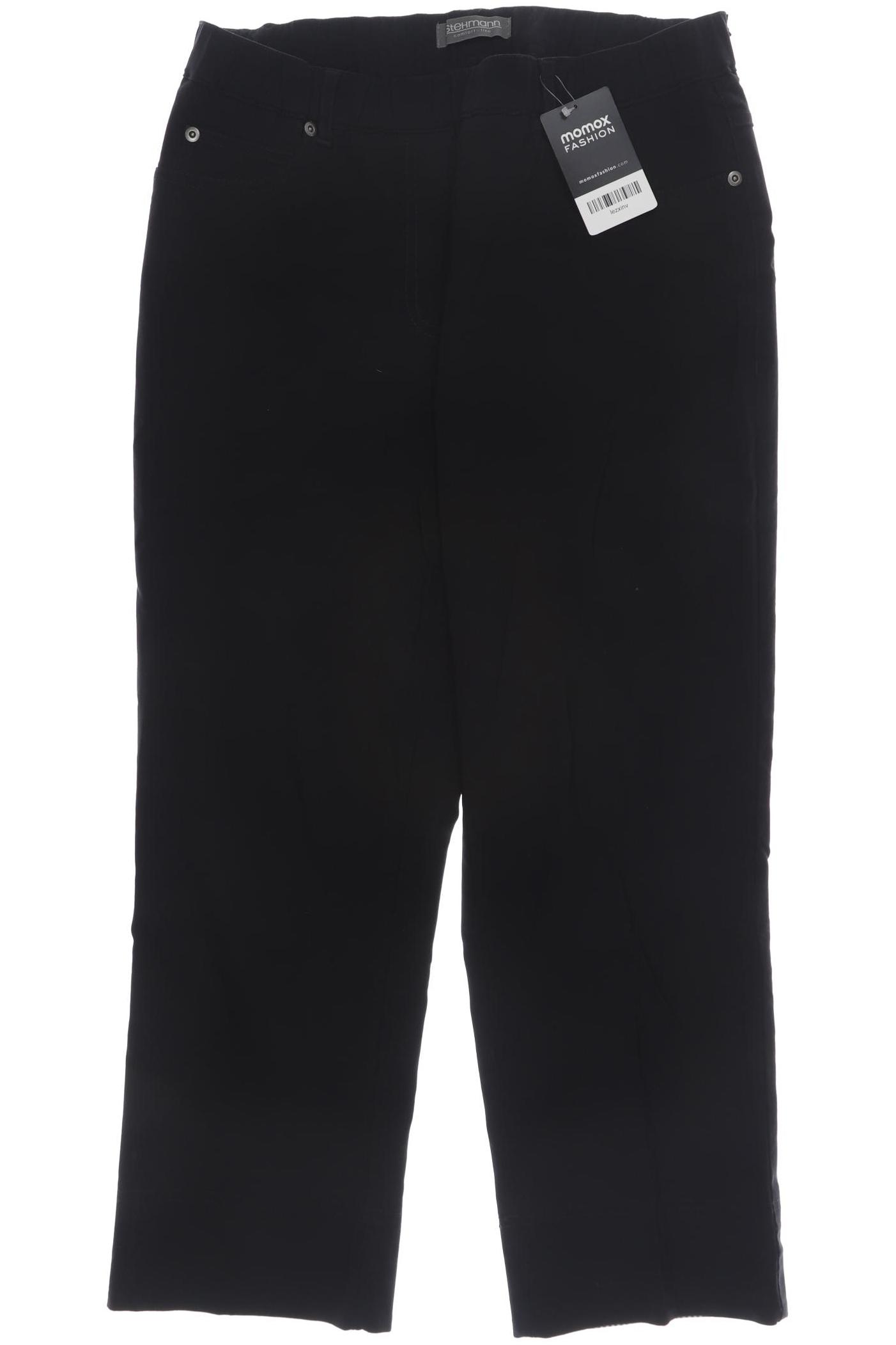

stehmann Damen Stoffhose, schwarz, Gr. 20