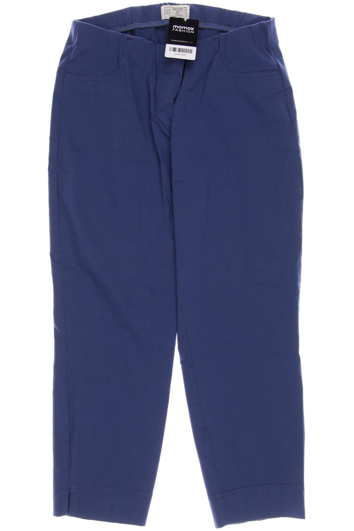 

stehmann Damen Stoffhose, blau