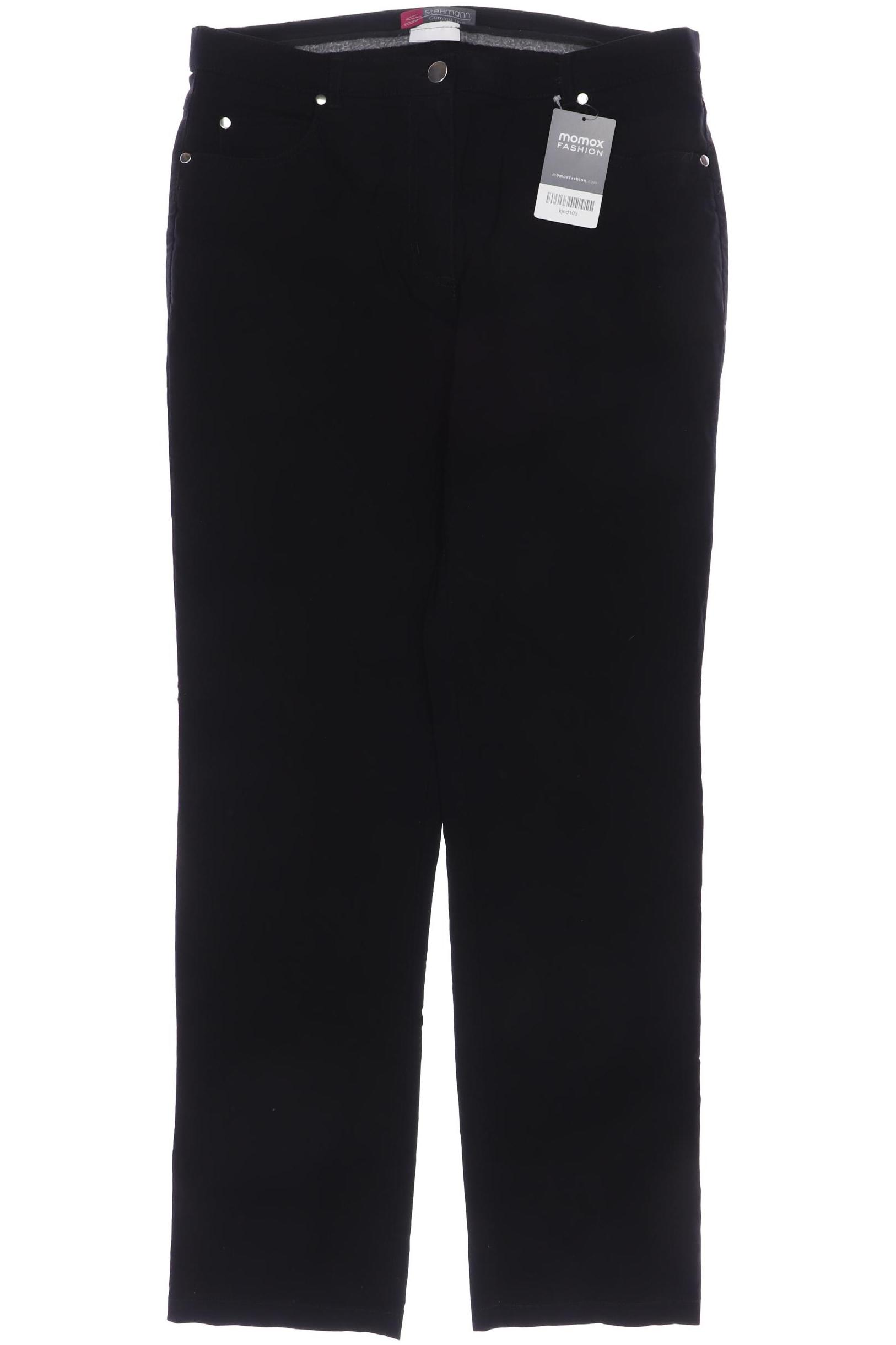 

stehmann Damen Stoffhose, schwarz