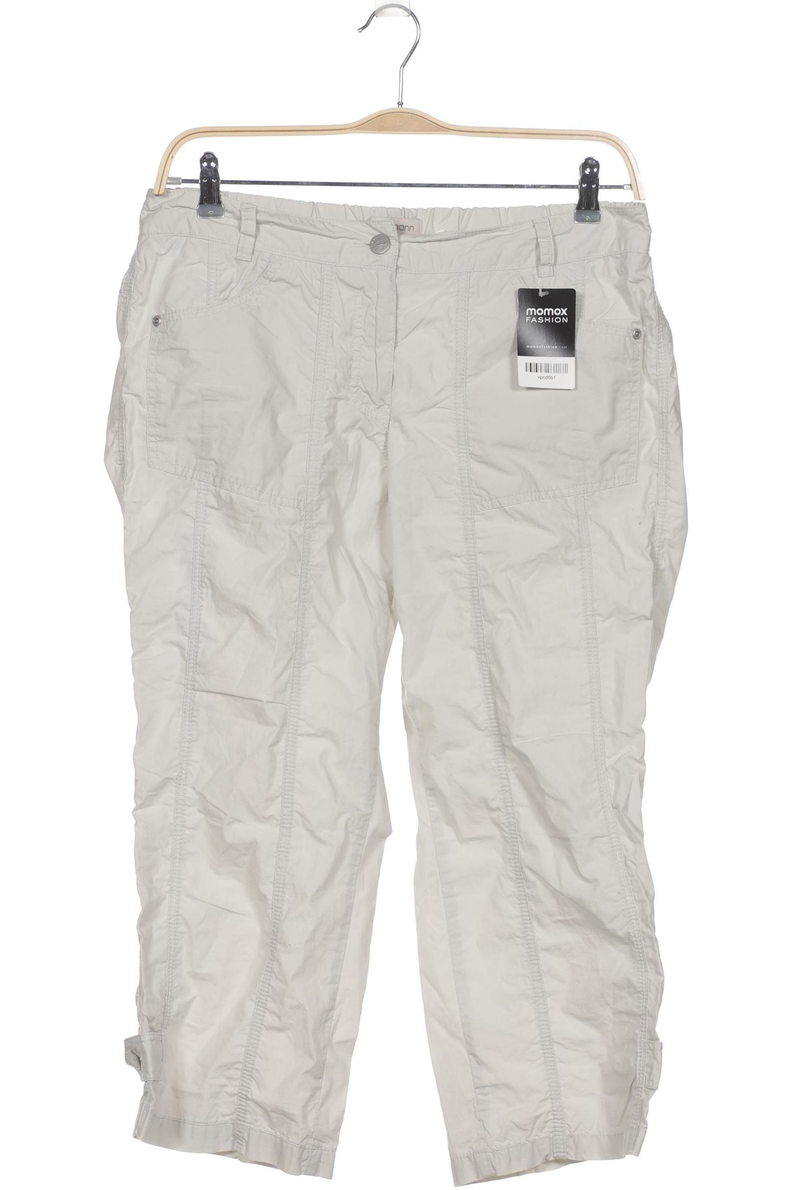 

stehmann Damen Stoffhose, weiß, Gr. 44