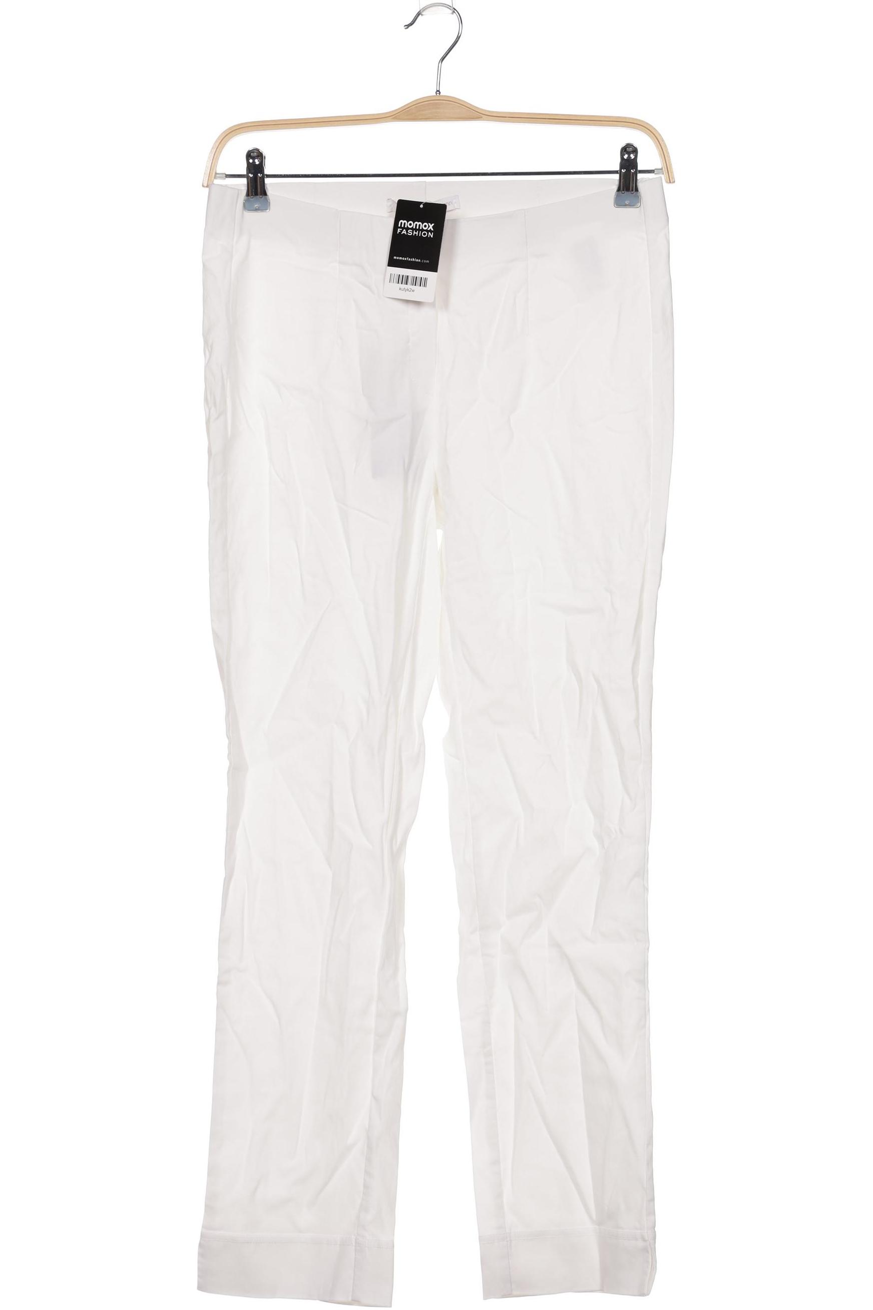 

stehmann Damen Stoffhose, weiß