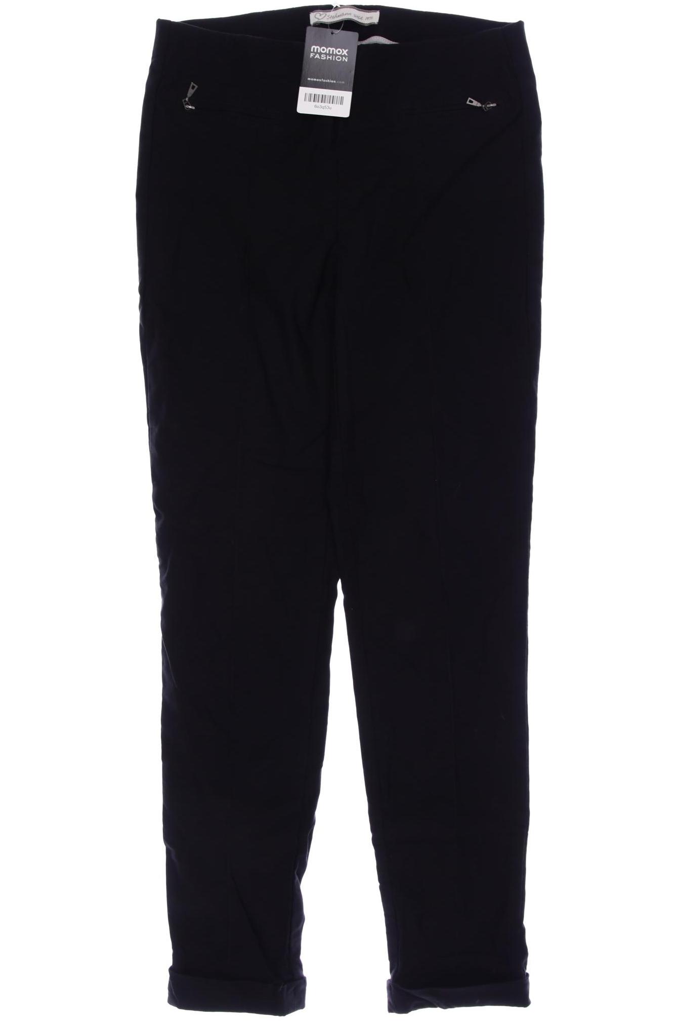 

stehmann Damen Stoffhose, schwarz, Gr. 38