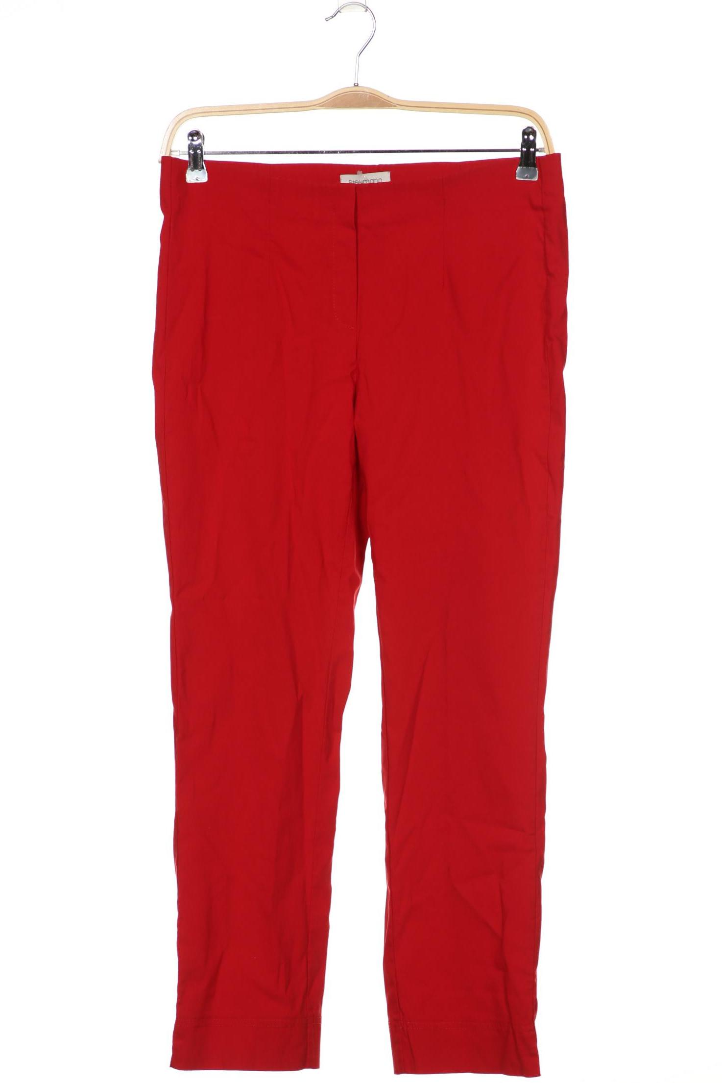 

stehmann Damen Stoffhose, rot, Gr. 42