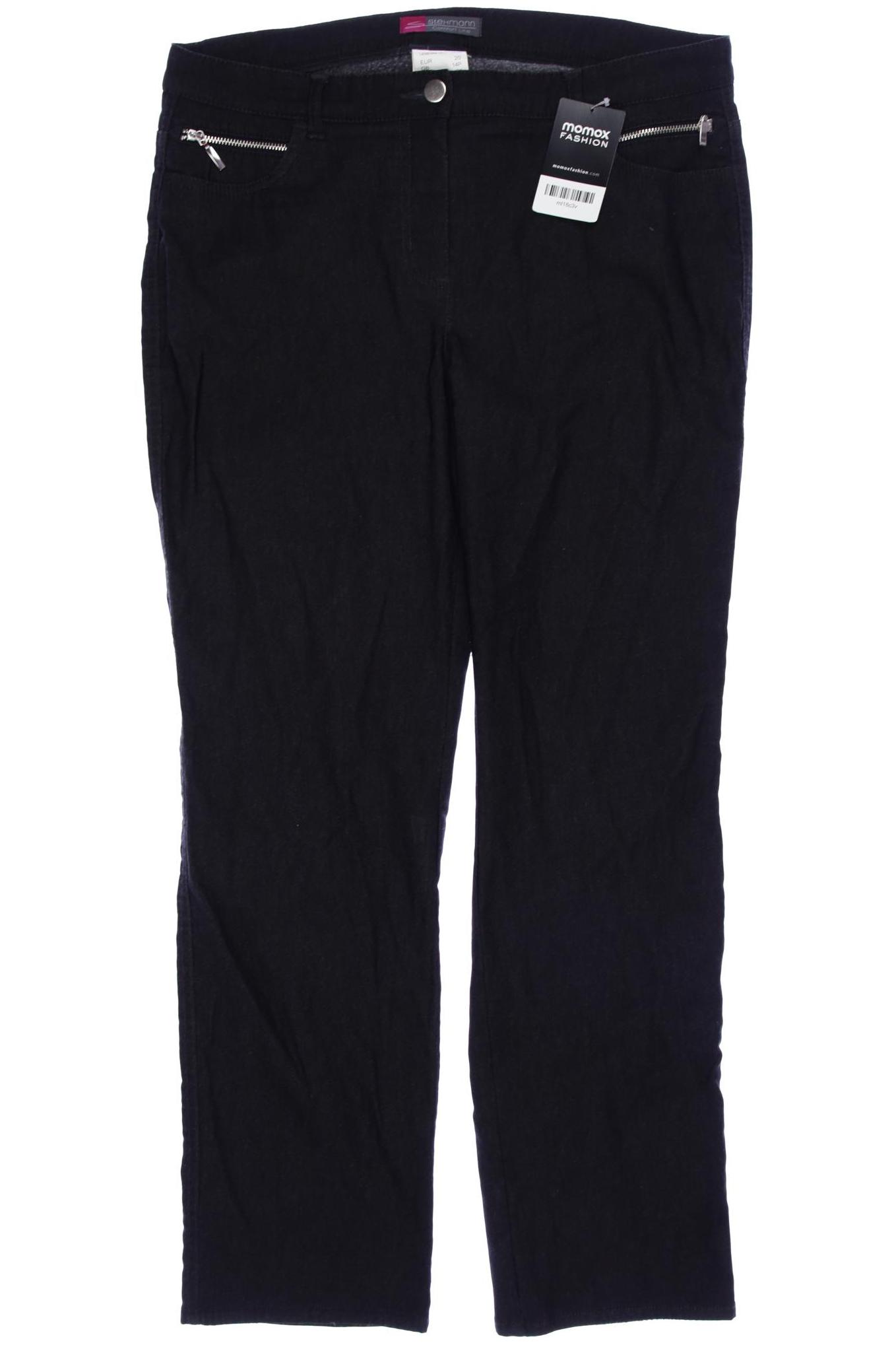 

stehmann Damen Stoffhose, schwarz, Gr. 20