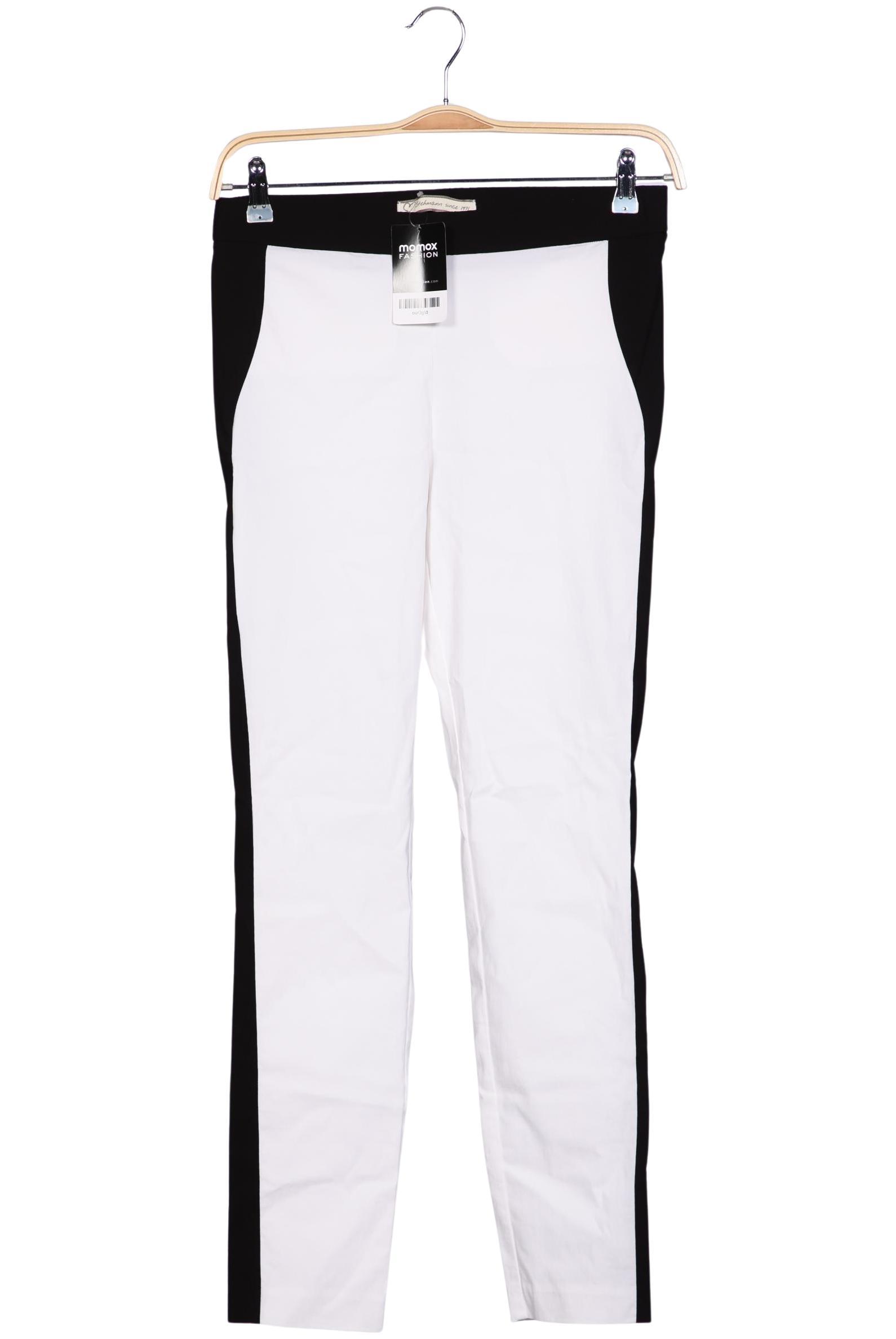 

stehmann Damen Stoffhose, weiß, Gr. 30