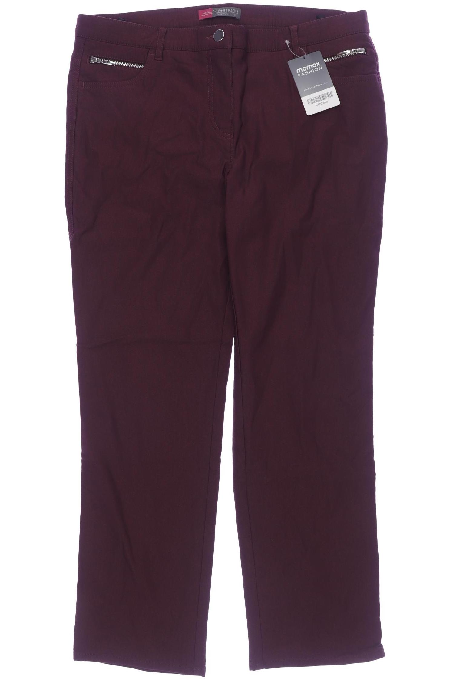 

stehmann Damen Stoffhose, bordeaux, Gr. 21