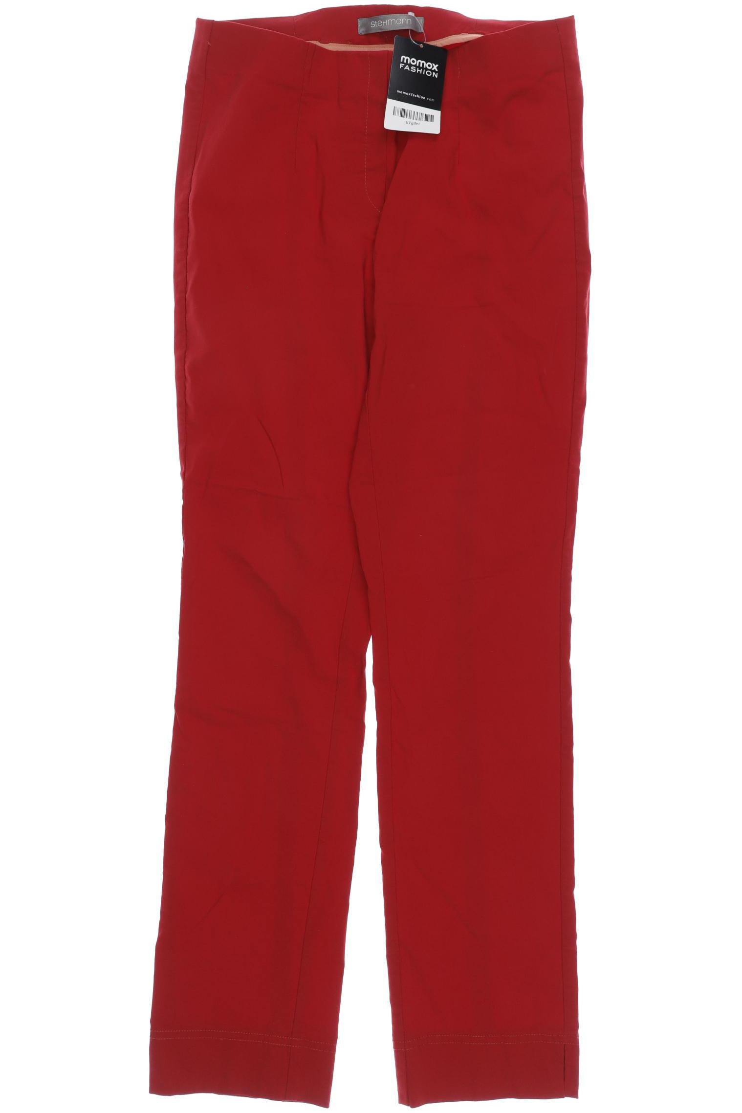 

stehmann Damen Stoffhose, rot, Gr. 38