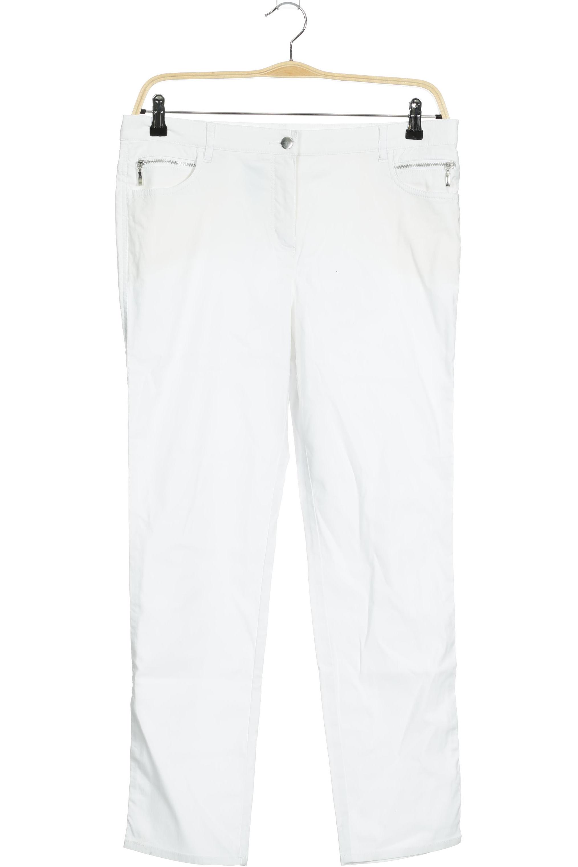 

stehmann Damen Stoffhose, weiß, Gr. 10
