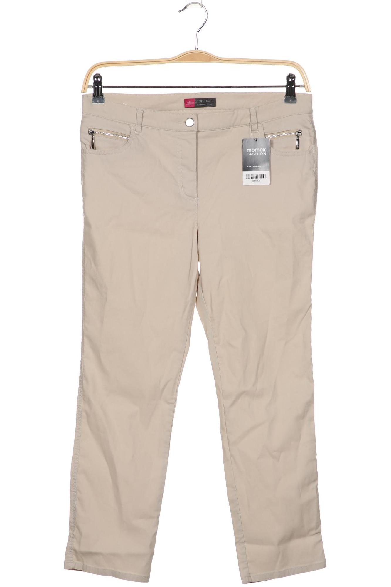 

stehmann Damen Stoffhose, beige, Gr. 42