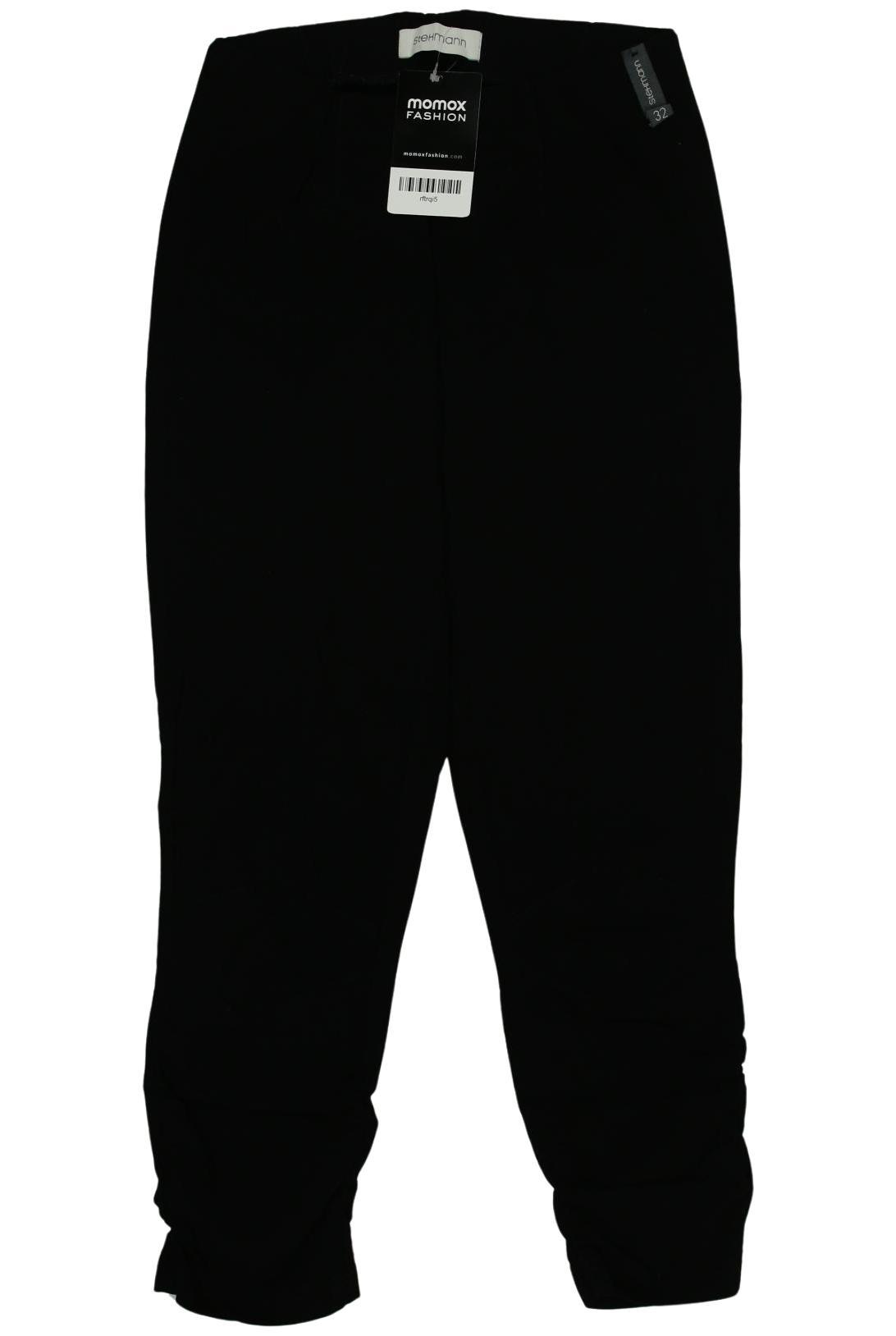 

stehmann Damen Stoffhose, schwarz, Gr. 32