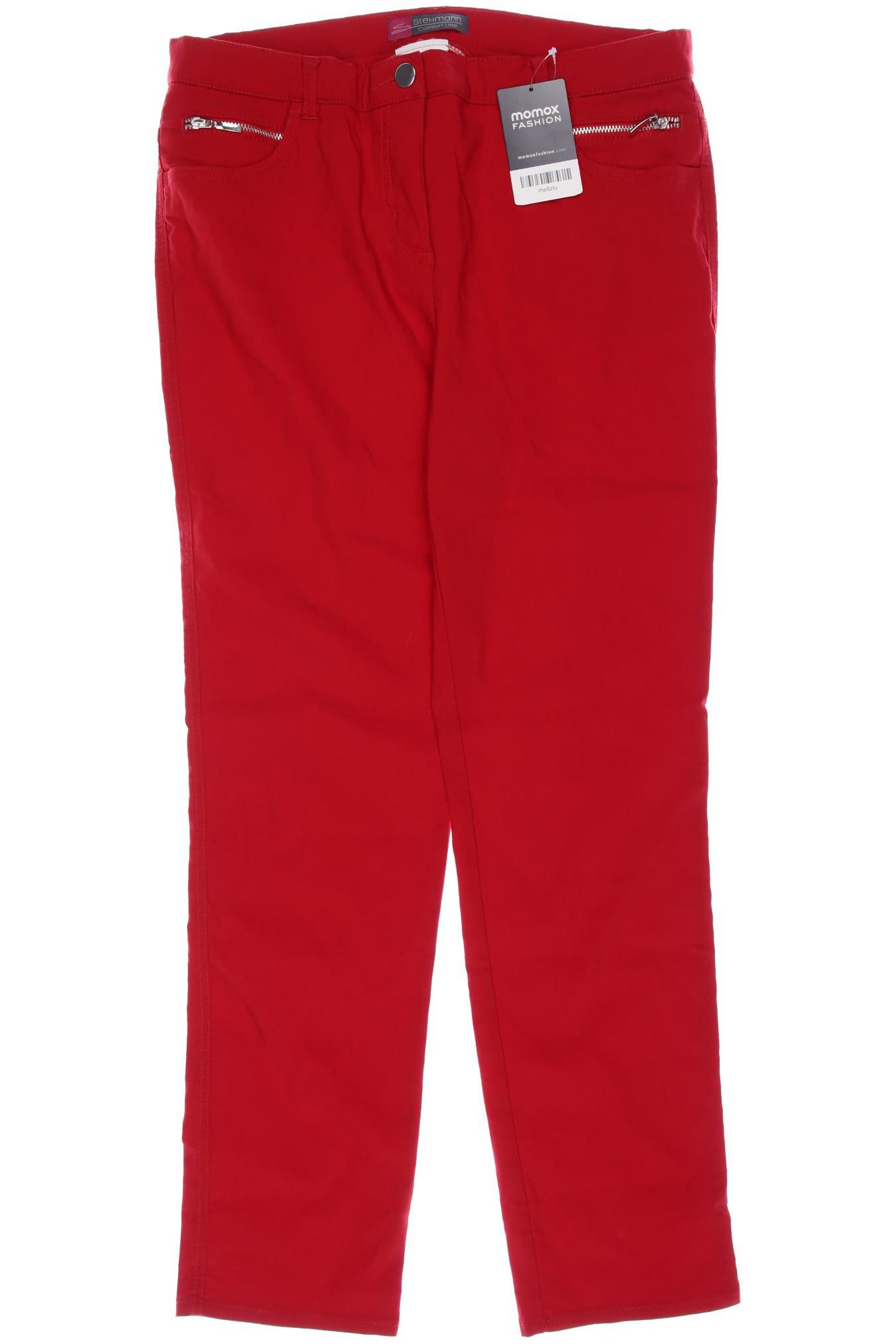 

stehmann Damen Stoffhose, rot