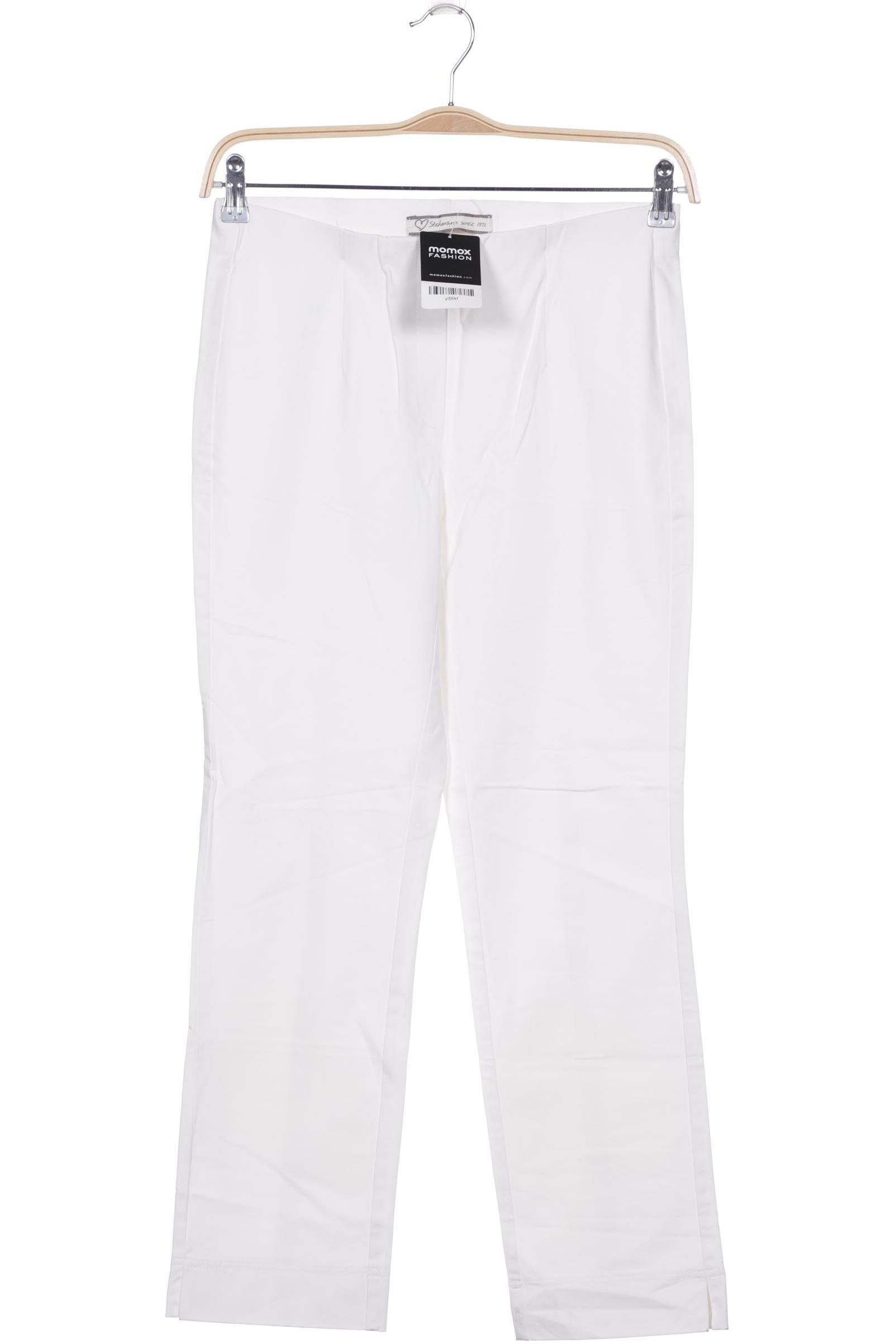 

stehmann Damen Stoffhose, weiß, Gr. 36