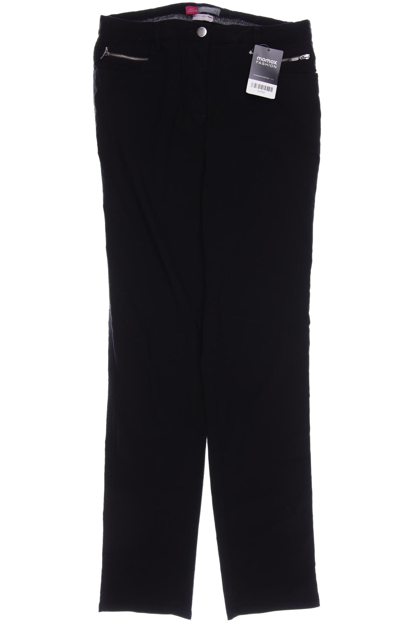 

stehmann Damen Stoffhose, schwarz