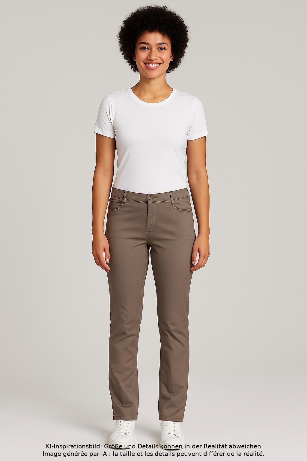 

stehmann Damen Stoffhose, grau, Gr. 31