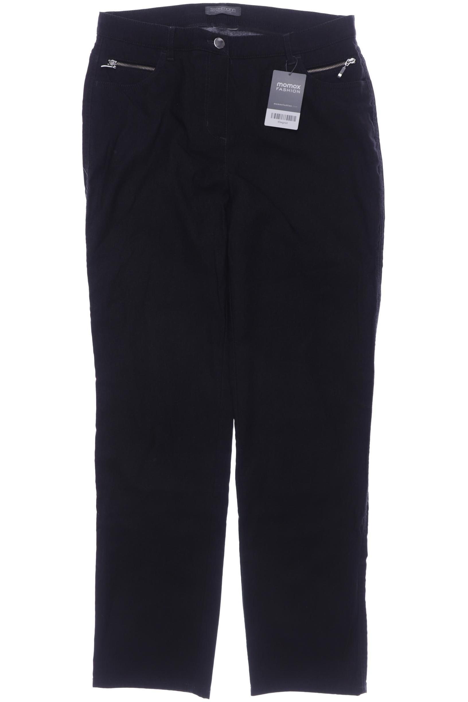 

stehmann Damen Stoffhose, schwarz