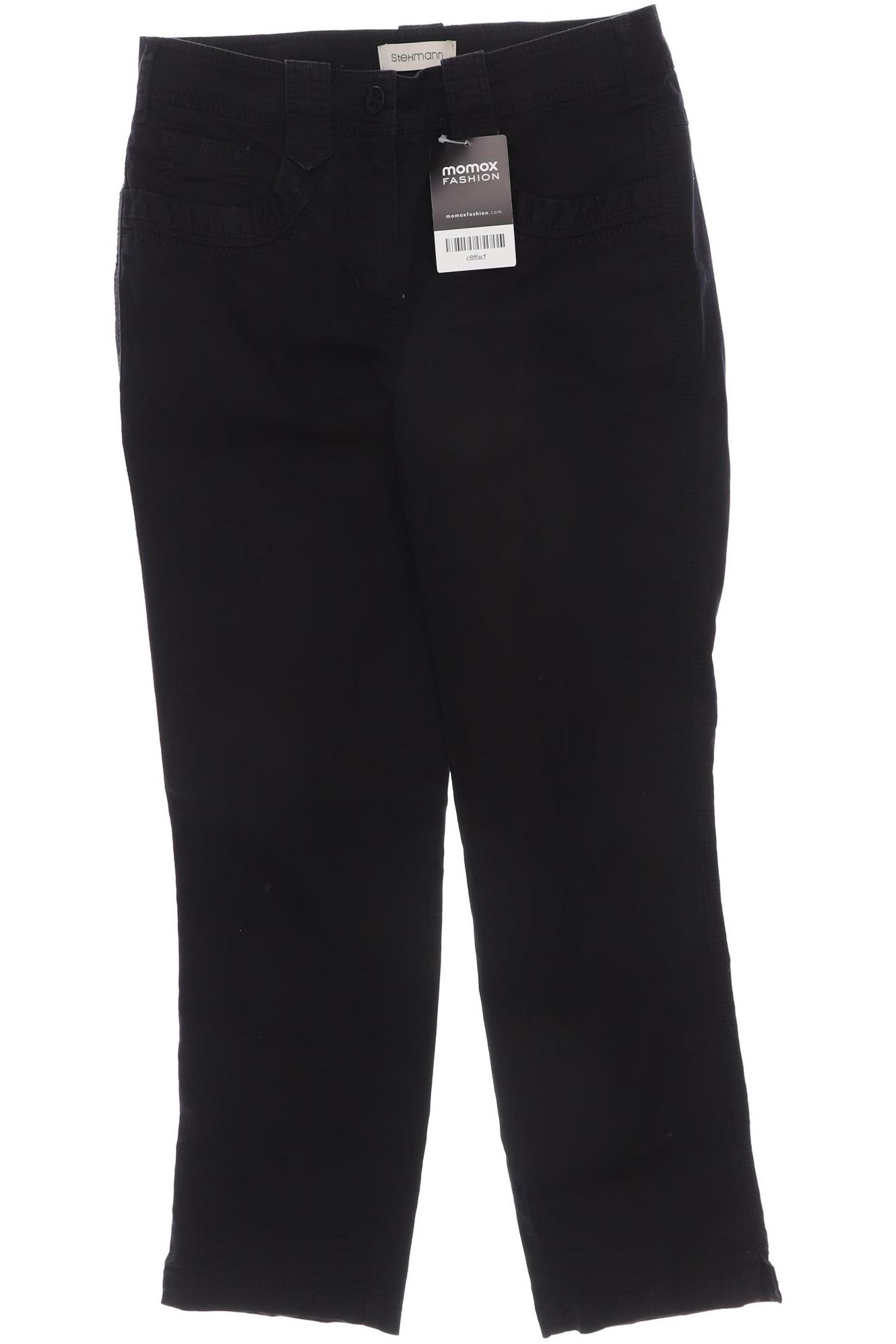 

stehmann Damen Stoffhose, schwarz