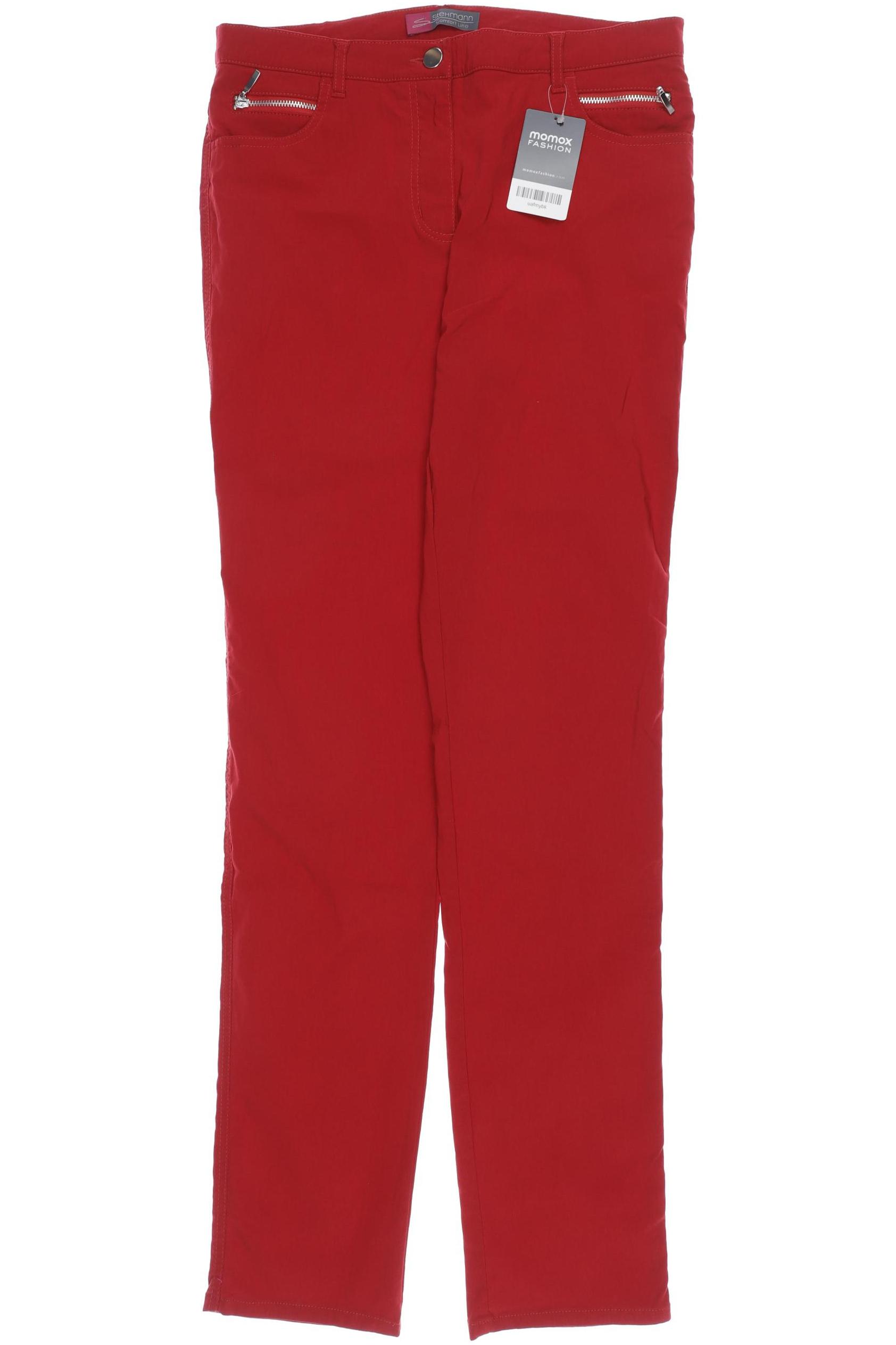 

stehmann Damen Stoffhose, rot, Gr. 80