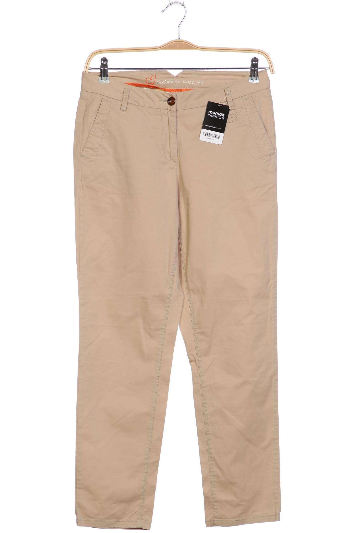 

stehmann Damen Stoffhose, beige, Gr. 38