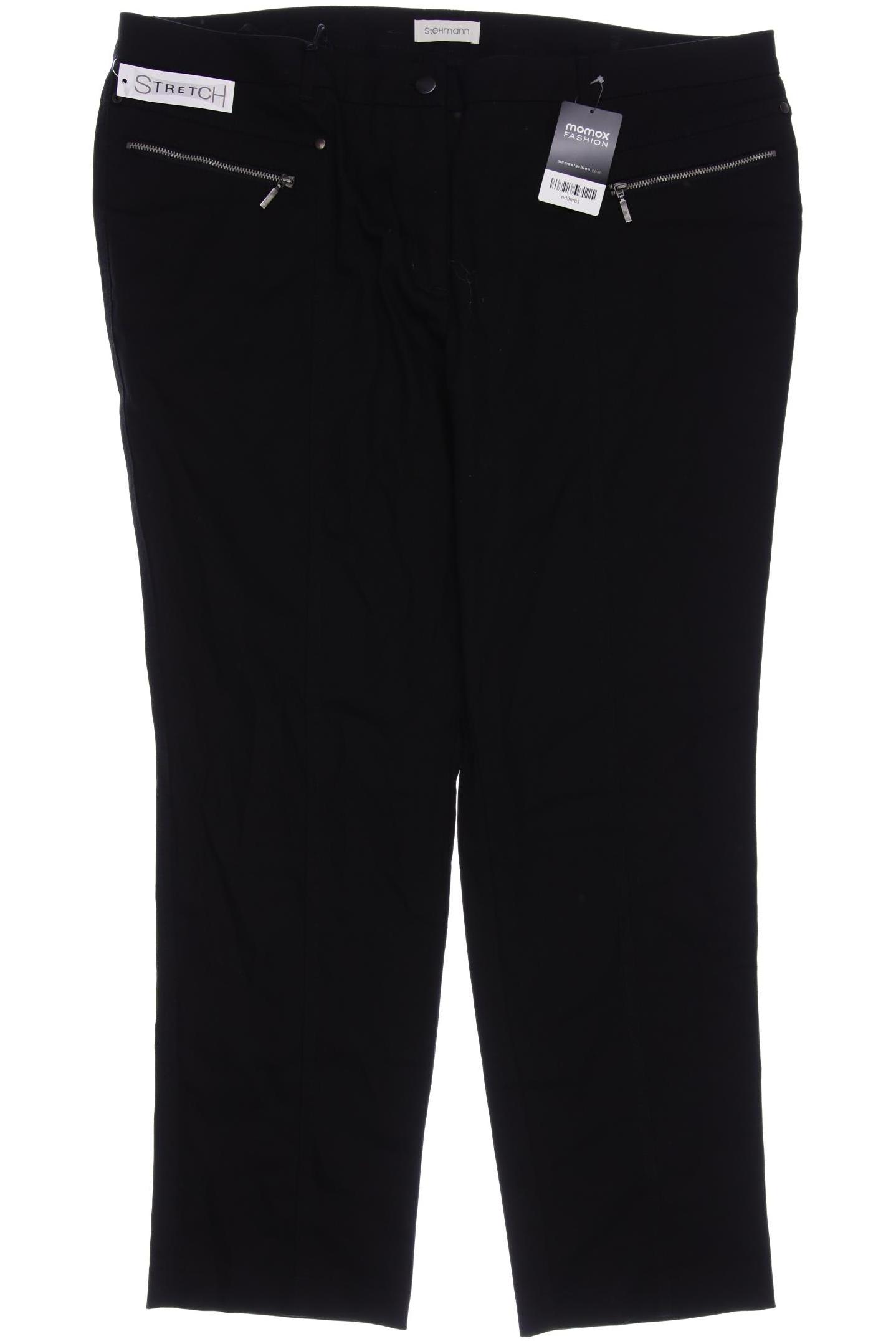 

stehmann Damen Stoffhose, schwarz, Gr. 50
