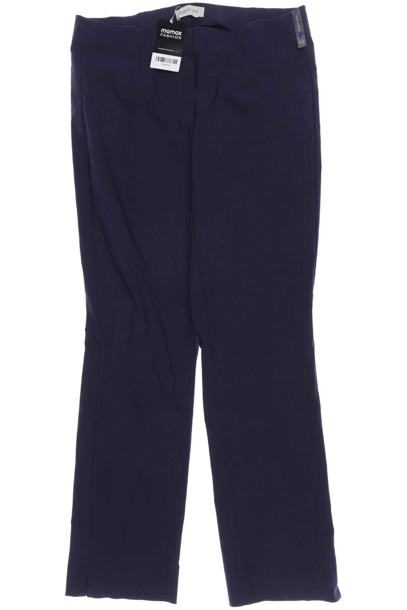 

stehmann Damen Stoffhose, marineblau, Gr. 42