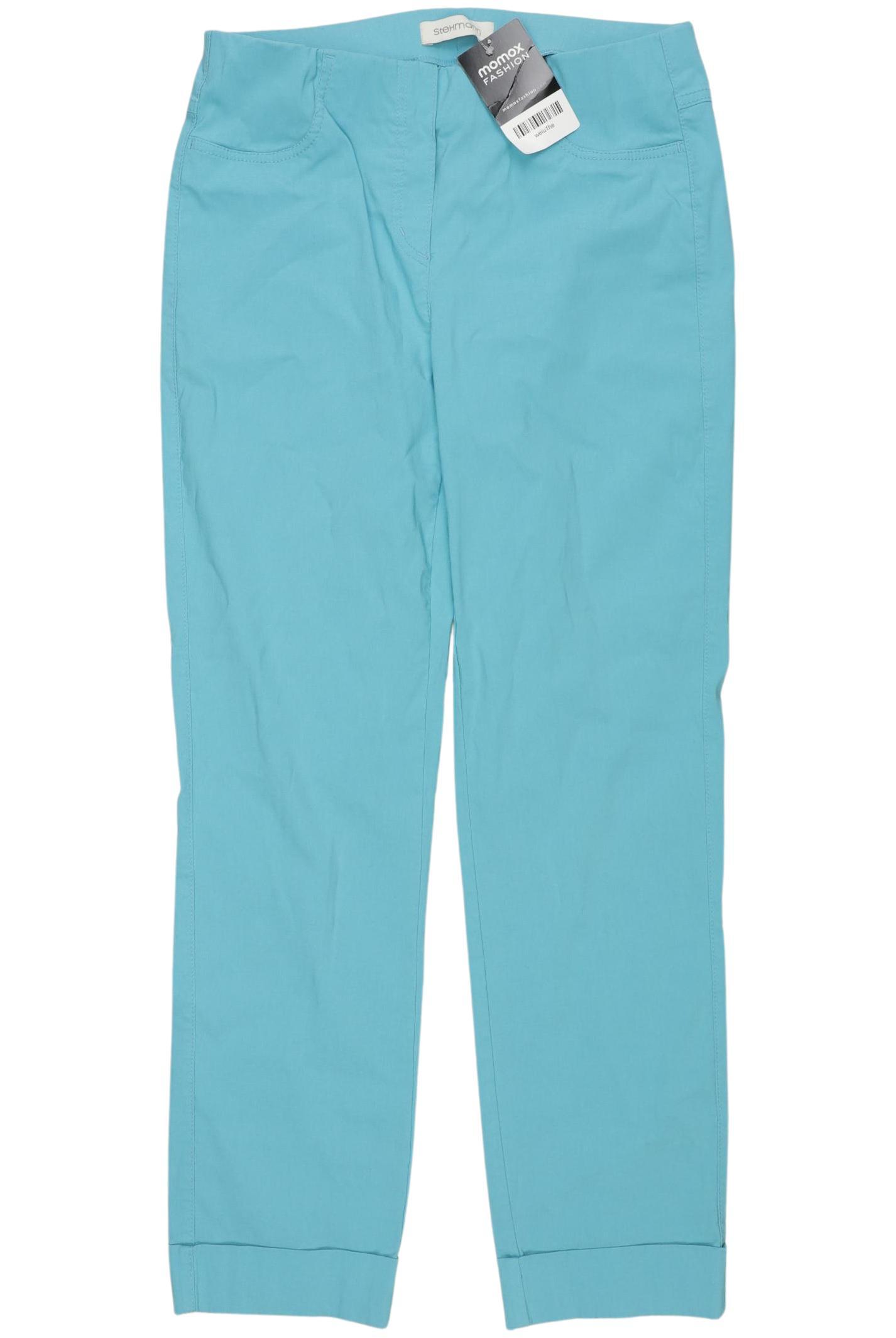 

stehmann Damen Stoffhose, blau, Gr. 36