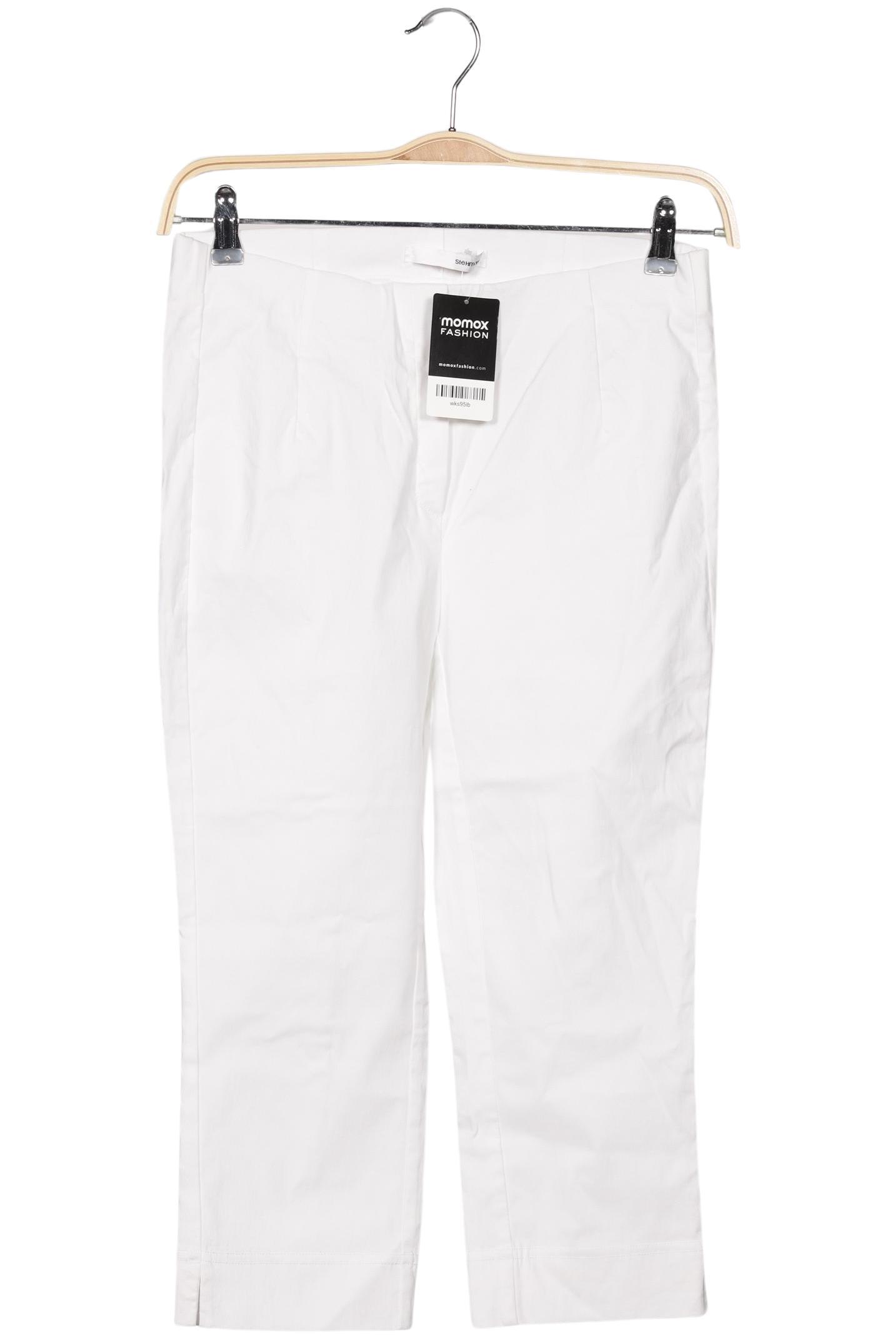 

stehmann Damen Stoffhose, weiß, Gr. 38