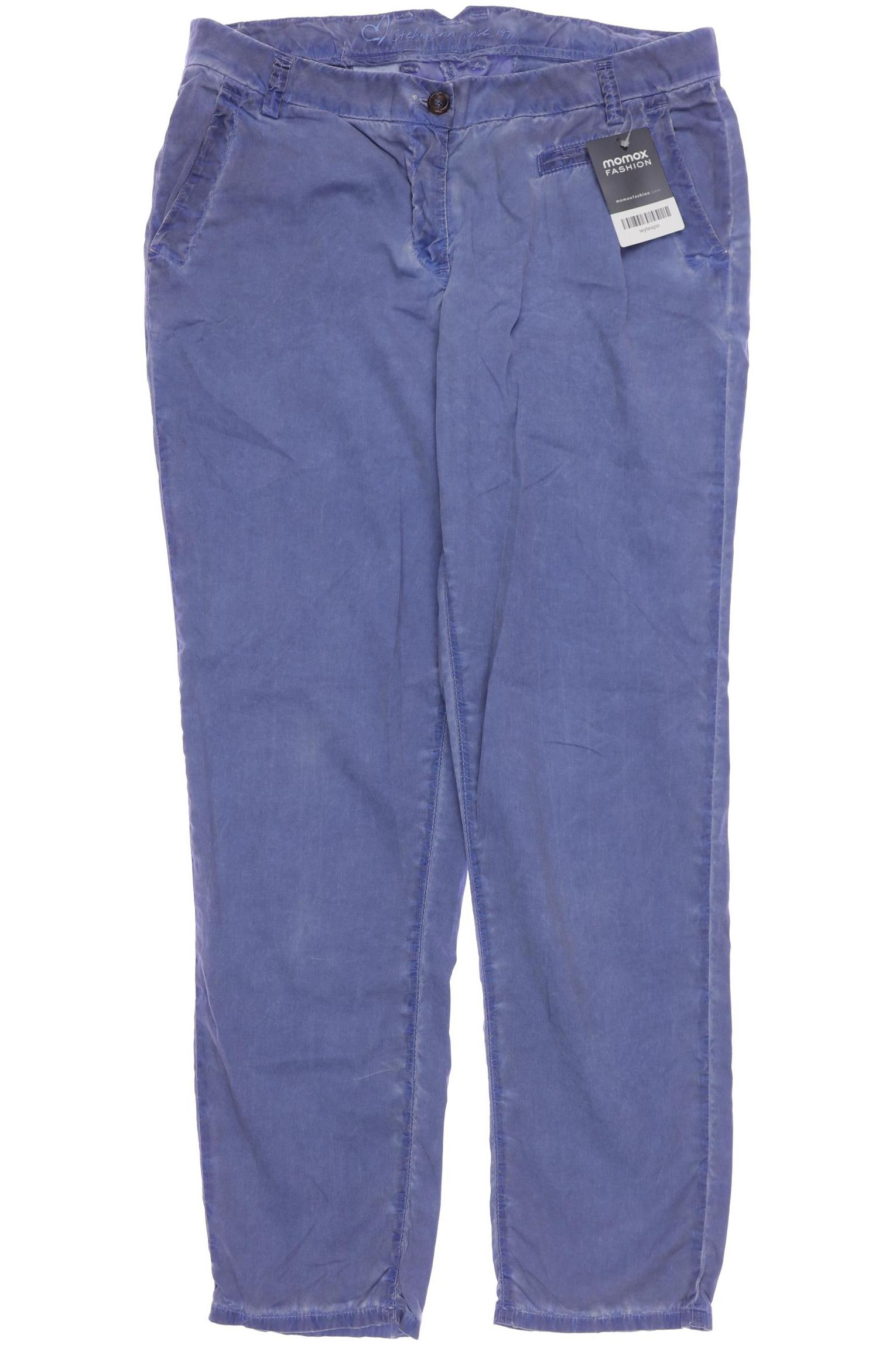 

stehmann Damen Stoffhose, blau, Gr. 40