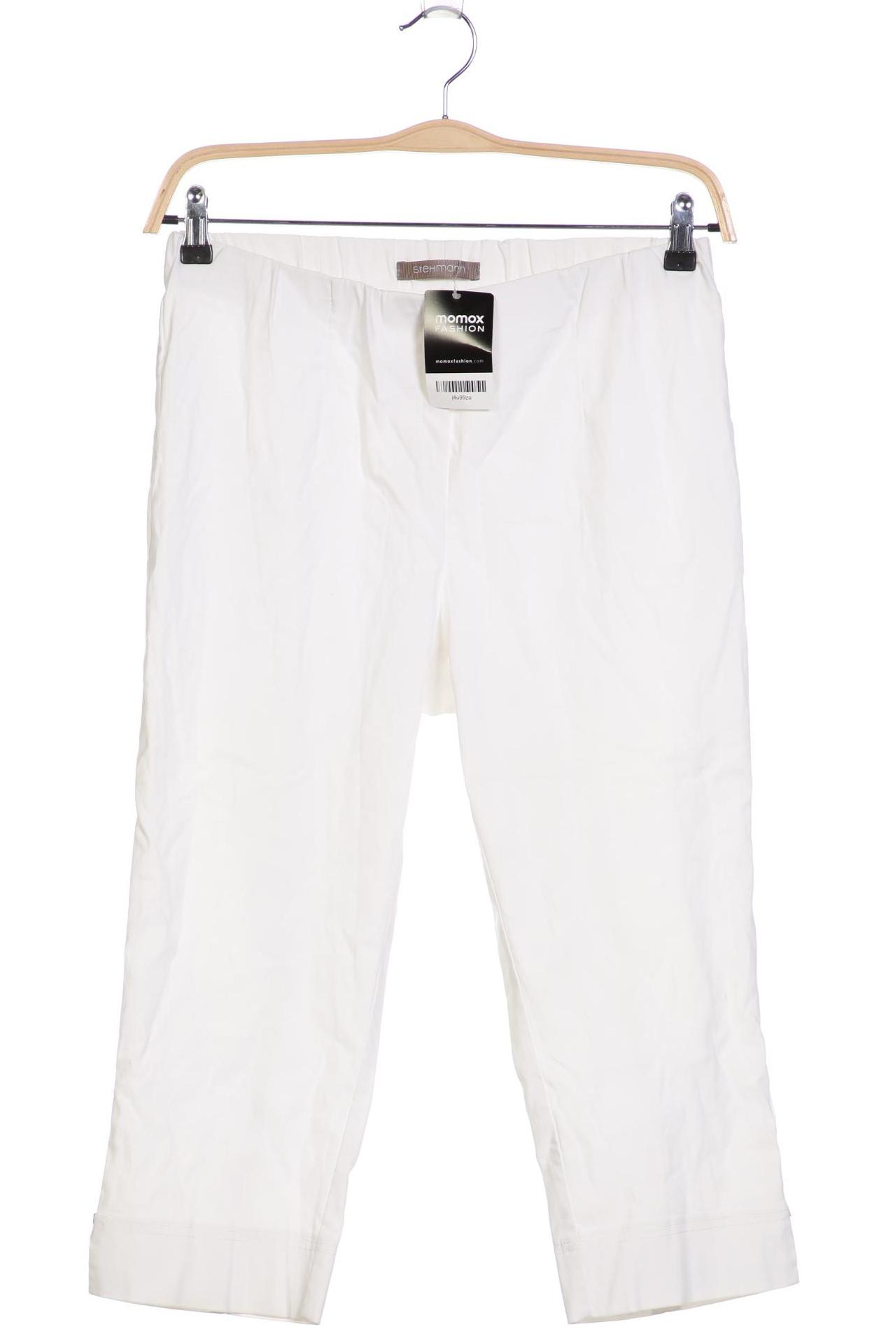

stehmann Damen Stoffhose, weiß, Gr. 31